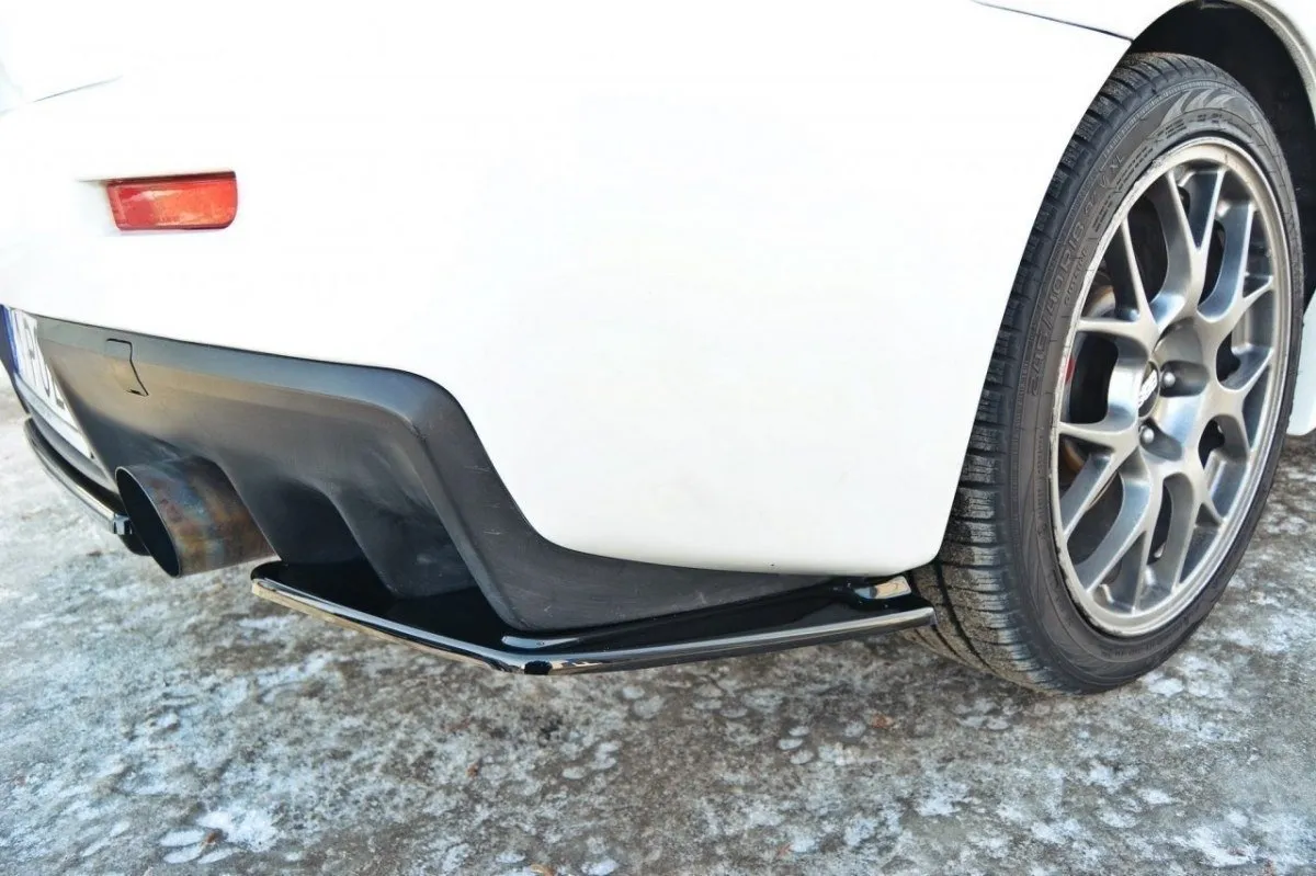 Sidesplitters bak Mitsubishi Lancer Evolution X 2007-2015 | Glossy Black Edition – bilde 2