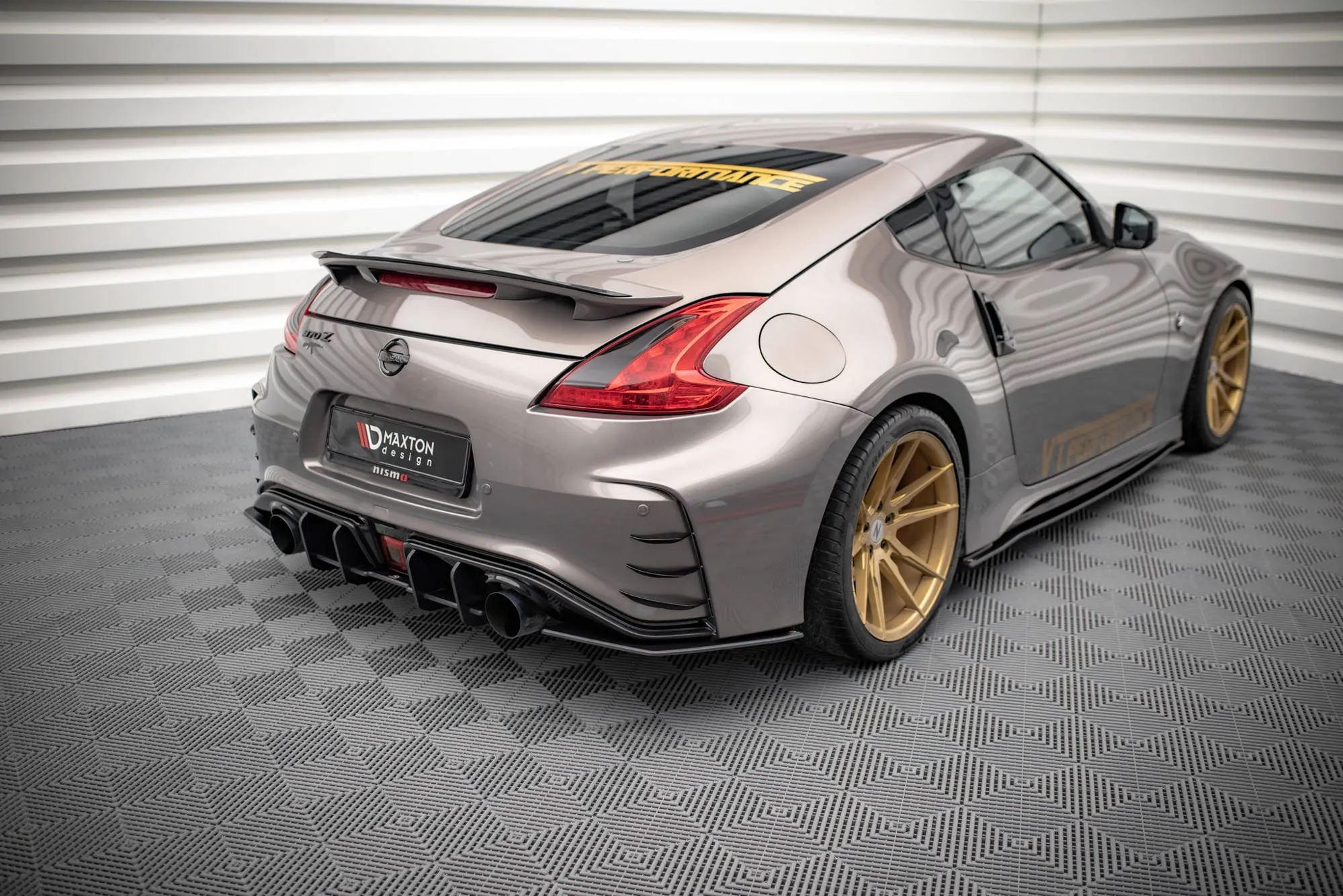 Sidesplitters bak Nissan 370Z Nismo Facelift 2014-2020 | Street Pro Black Edition – bilde 4