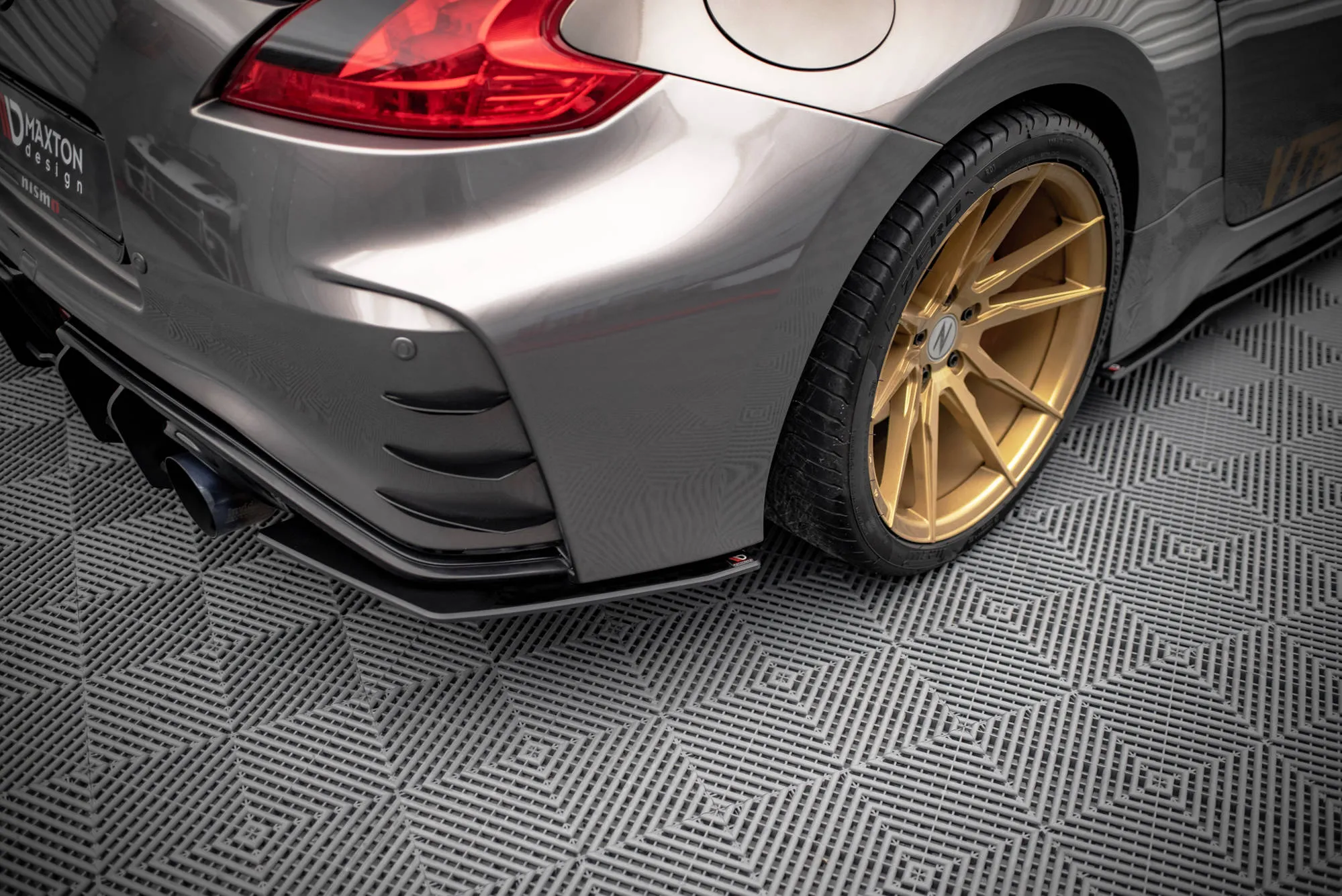 Sidesplitters bak Nissan 370Z Nismo Facelift 2014-2020 | Street Pro Black Edition – bilde 5
