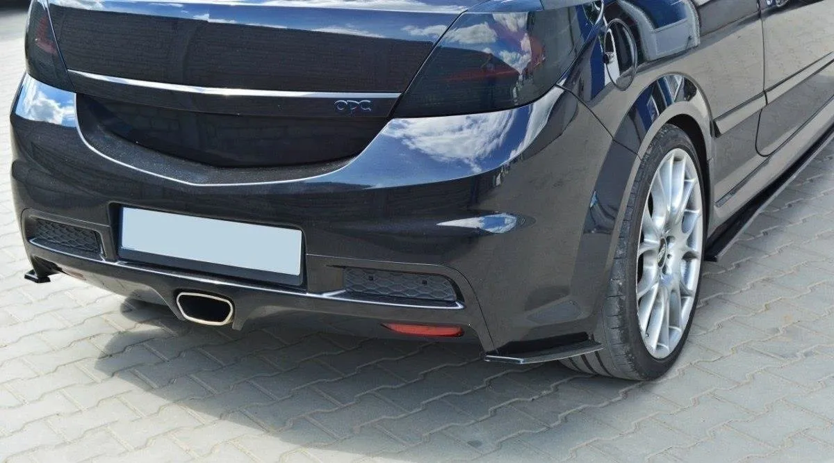 Sidesplitters bak Opel Astra H OPC / Vauxhall Astra H VXR 2005-2010 | Glossy Black Edition – bilde 2