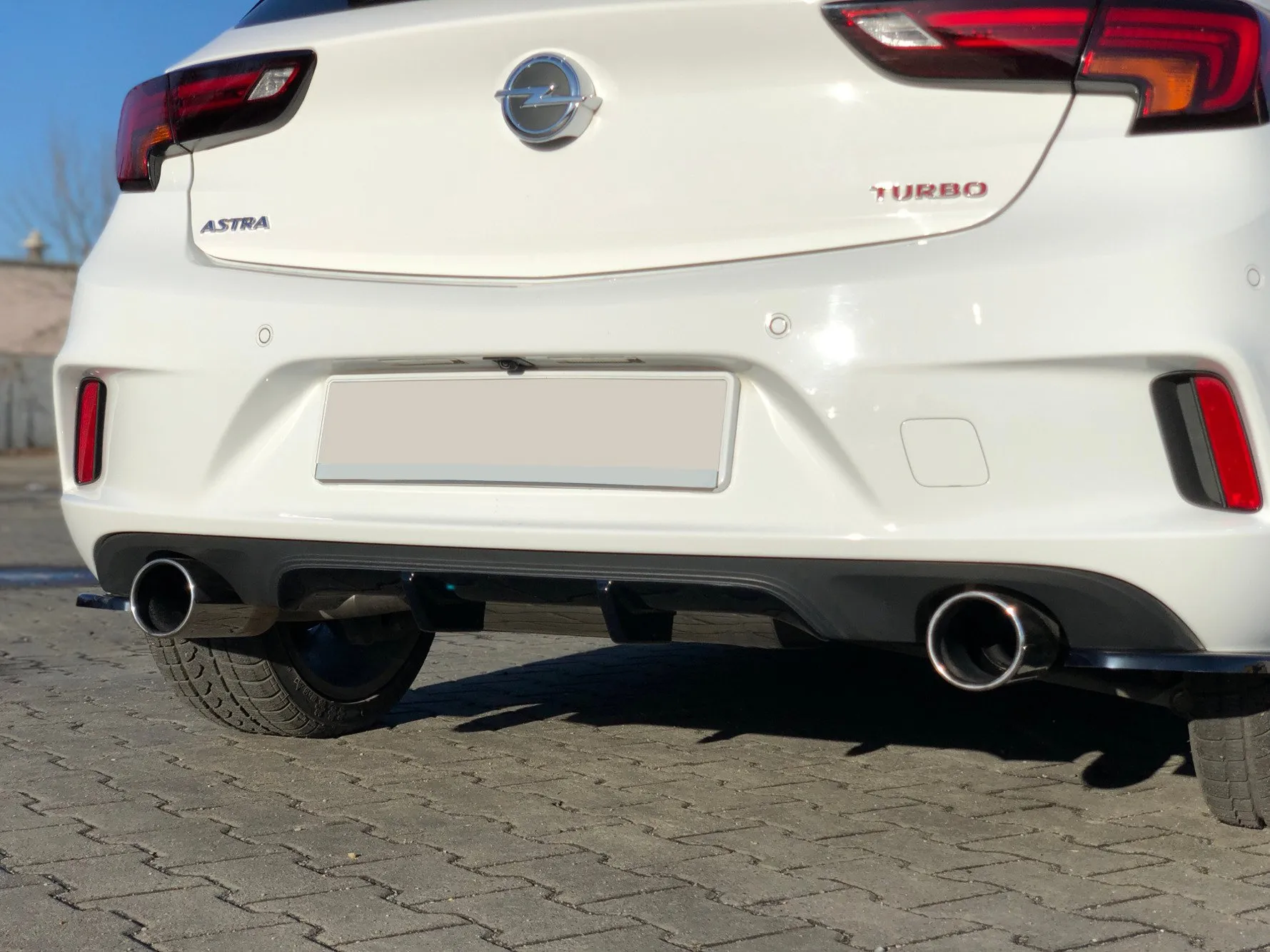 Sidesplitters bak Opel Astra K Opc-line 2015 - 2019 | Glossy Black Edition – bilde 2
