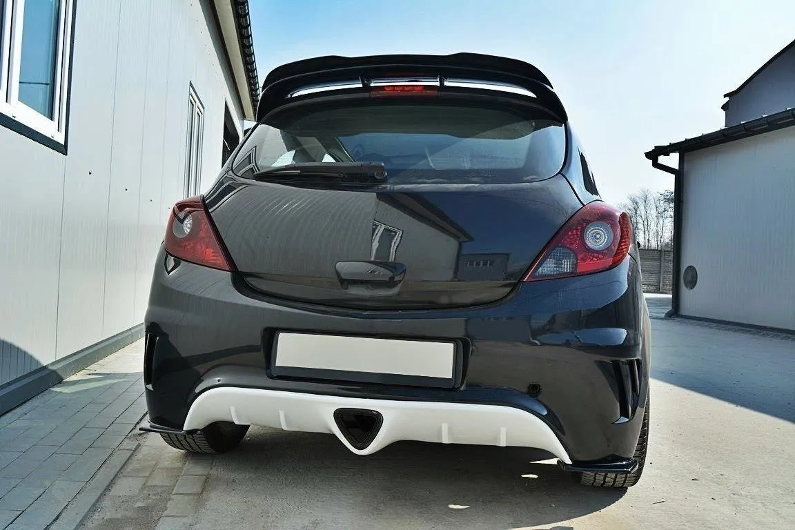 Sidesplitters bak Opel Corsa D OPC / Vauxhall Corsa D VX 2006-2014 | Glossy Black Edition – bilde 3