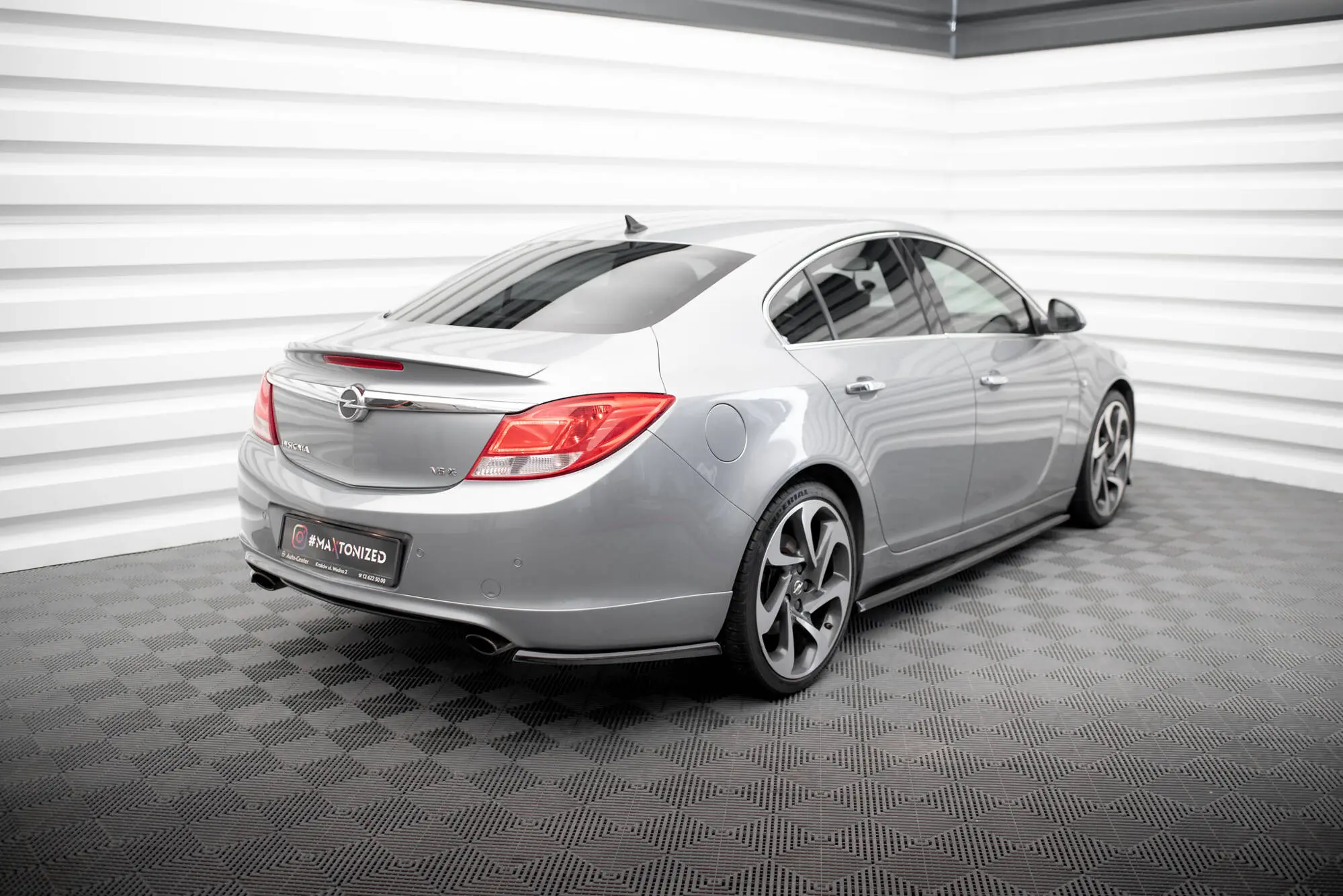 Sidesplitters bak Opel Insignia mk1 OPC-Line 2008 - 2013 | Glossy Black Edition – bilde 4