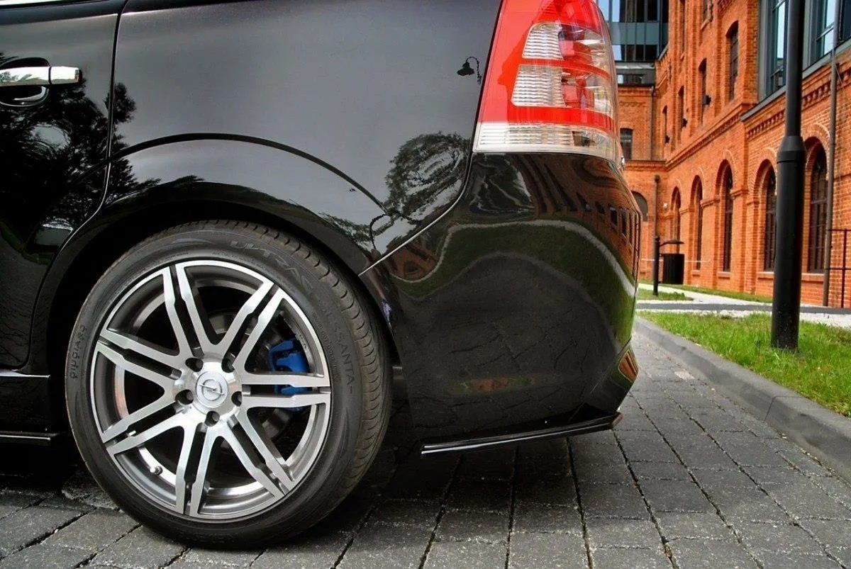 Sidesplitters bak Opel Zafira B OPC 2005 - 2011 | Glossy Black Edition