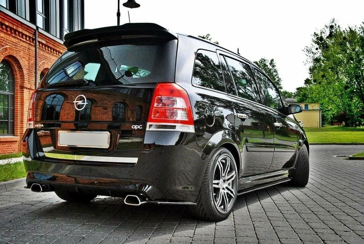 Sidesplitters bak Opel Zafira B OPC 2005 - 2011 | Glossy Black Edition – bilde 6