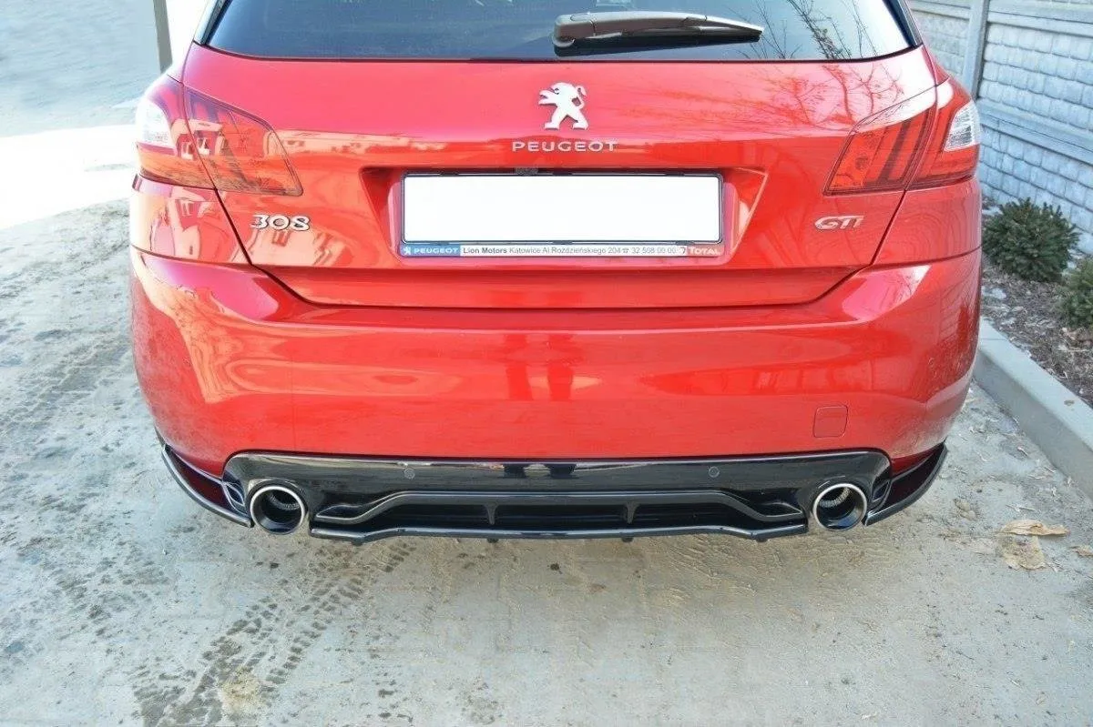 Sidesplitters bak Peugeot 308 II GTi 2015-2017 | Glossy Black Edition – bilde 3