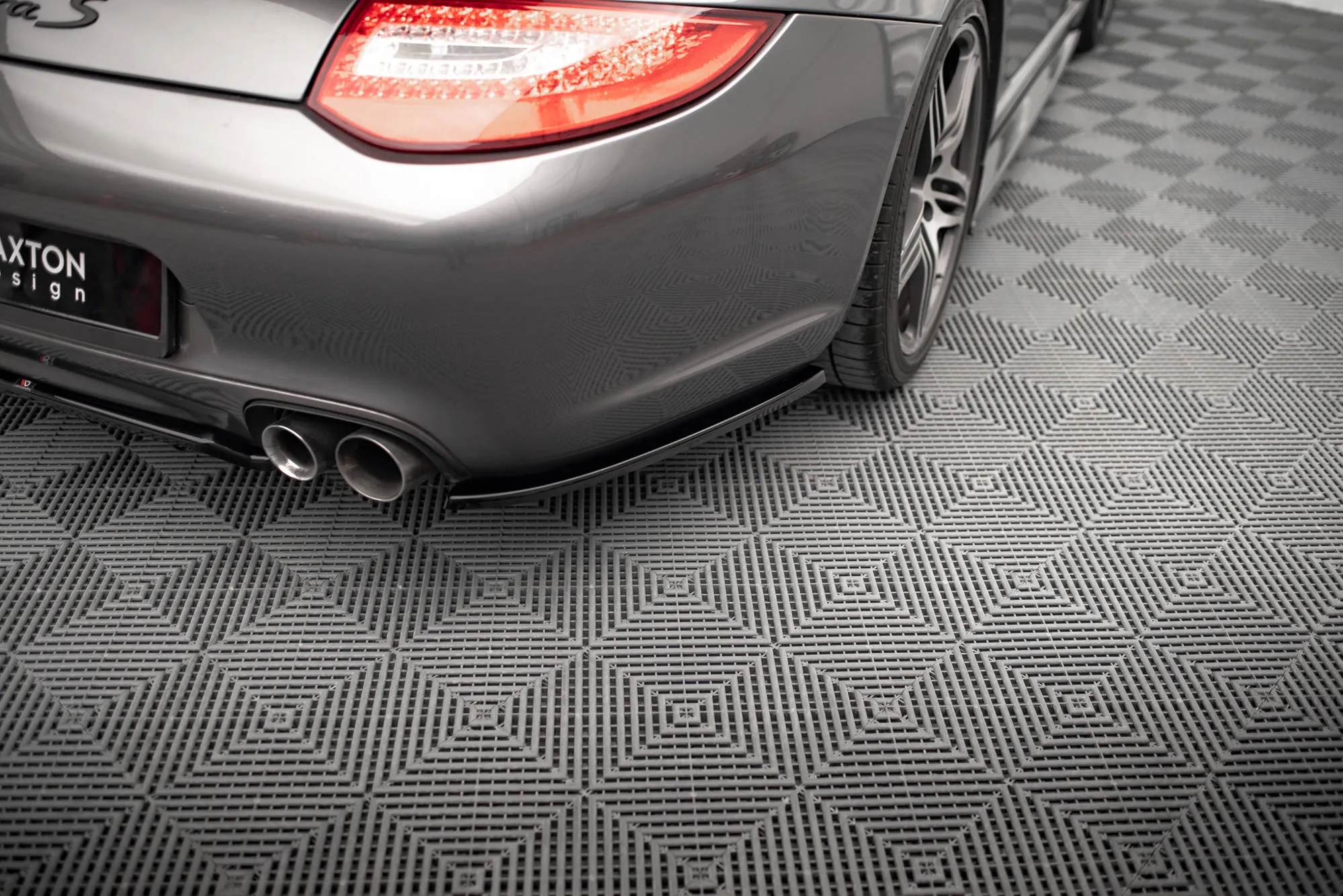 Sidesplitters bak Porsche 911 Carrera (997) / Carrera GTS (997) facelift 2009-2011 | Glossy Black Edition