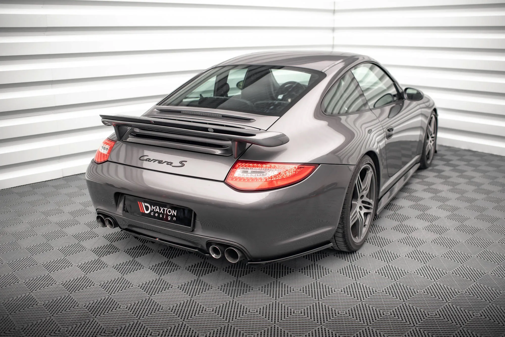 Sidesplitters bak Porsche 911 Carrera (997) / Carrera GTS (997) facelift 2009-2011 | Glossy Black Edition – bilde 2