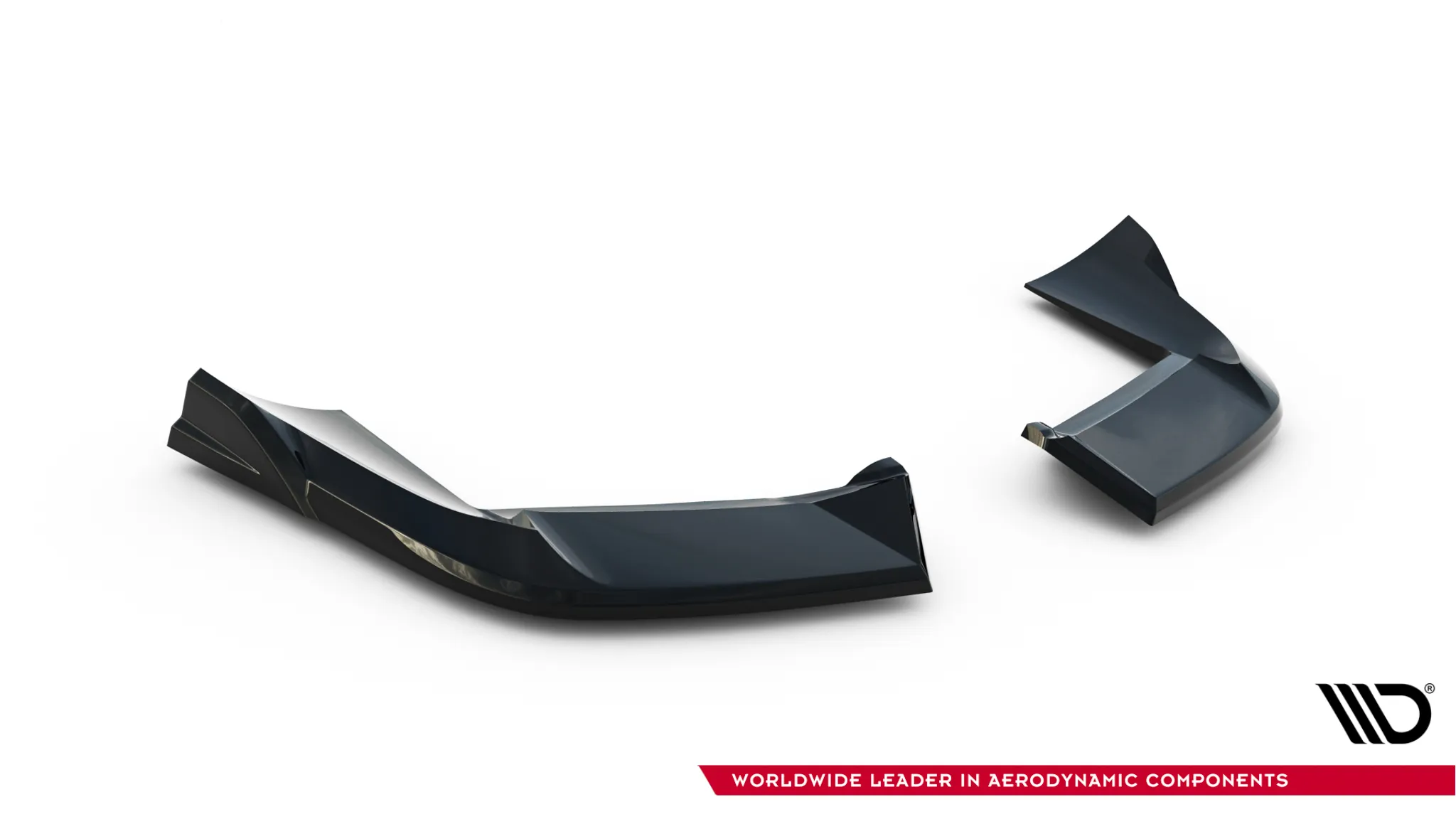 Sidesplitters bak Porsche Cayenne III (9YA) Sport Design 2017 - 2023 | Glossy Black Edition – bilde 3