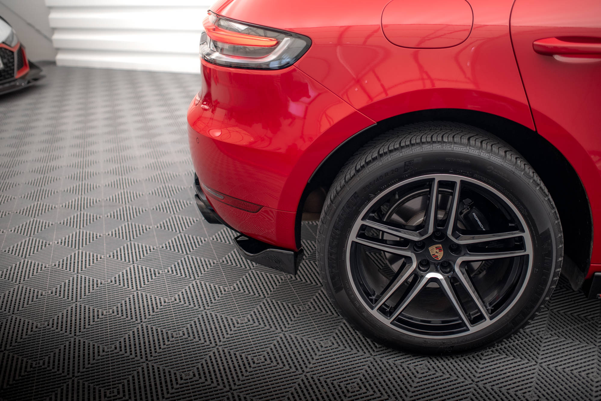 Sidesplitters bak Porsche Macan (GTS/Sport Design) I Facelift 2018 - 2021 | Glossy Black Edition – bilde 2
