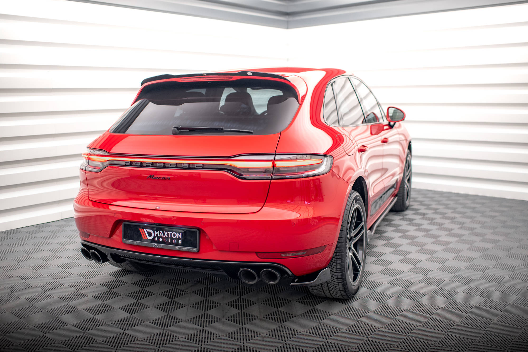Sidesplitters bak Porsche Macan (GTS/Sport Design) I Facelift 2018 - 2021 | Glossy Black Edition – bilde 3