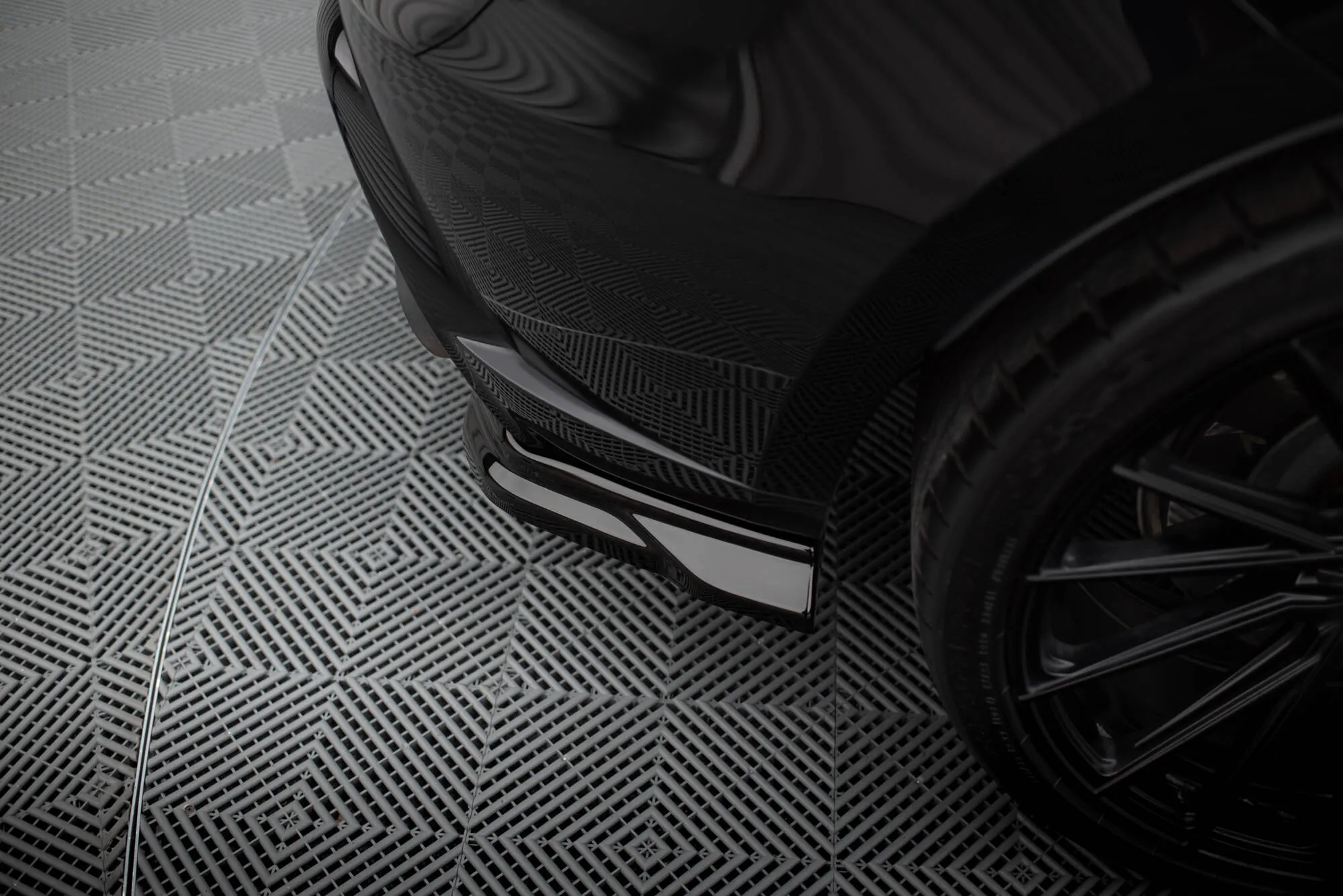 Sidesplitters bak Porsche Macan (Mk1 Facelift) 2018-2021 | Glossy Black Edition – bilde 3