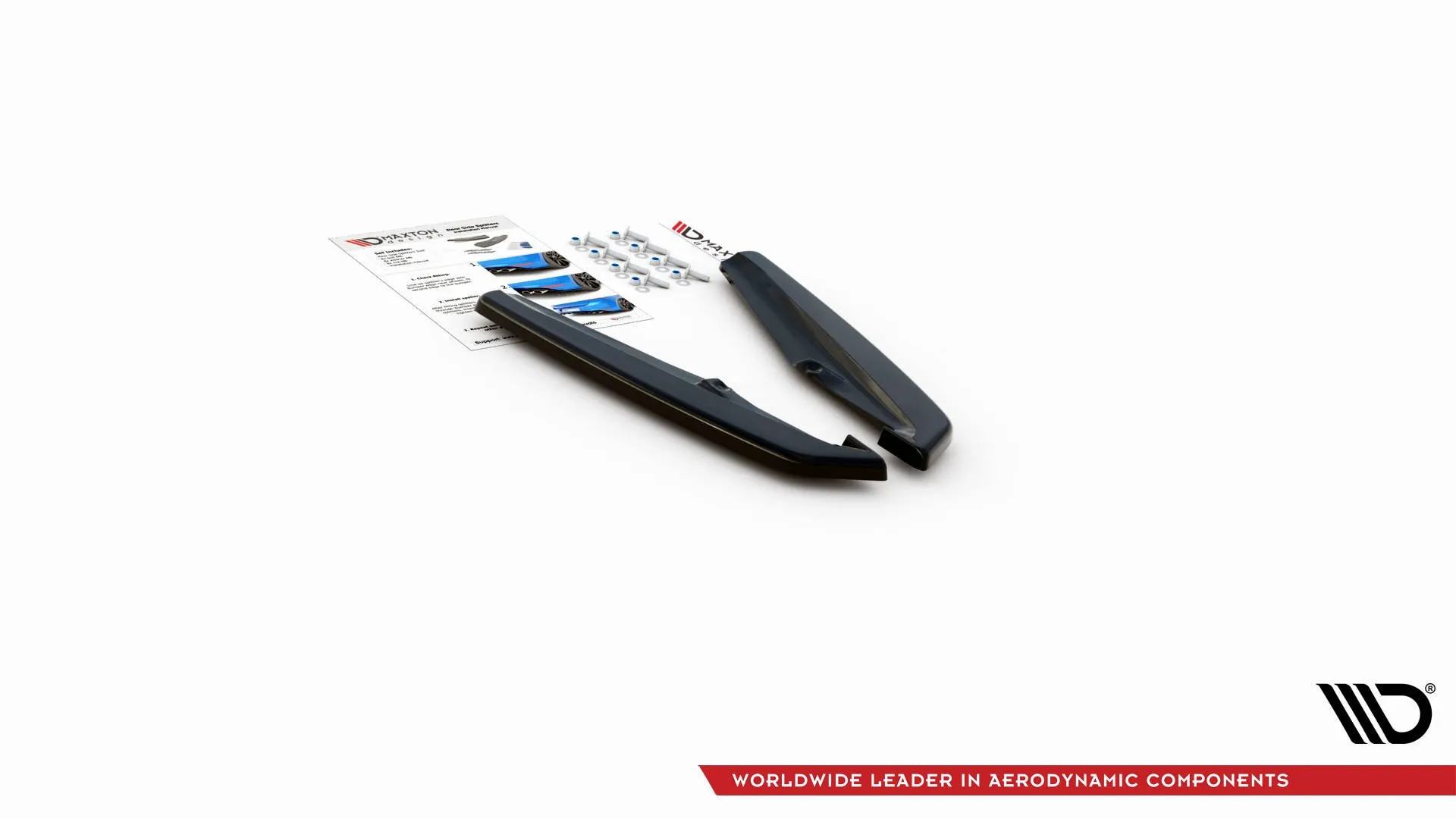 Sidesplitters bak Porsche Panamera Turbo I (970) 2009-2016 | Glossy Black Edition – bilde 5