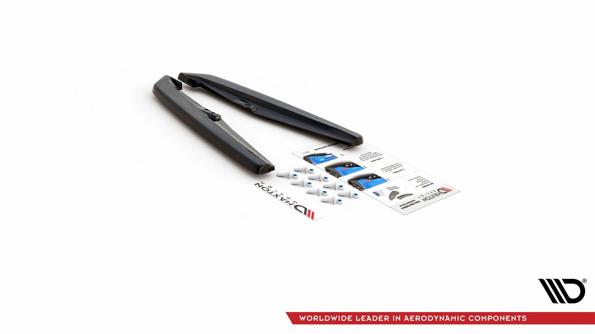 Sidesplitters bak Porsche Panamera Turbo I (970) 2009-2016 | Glossy Black Edition – bilde 6