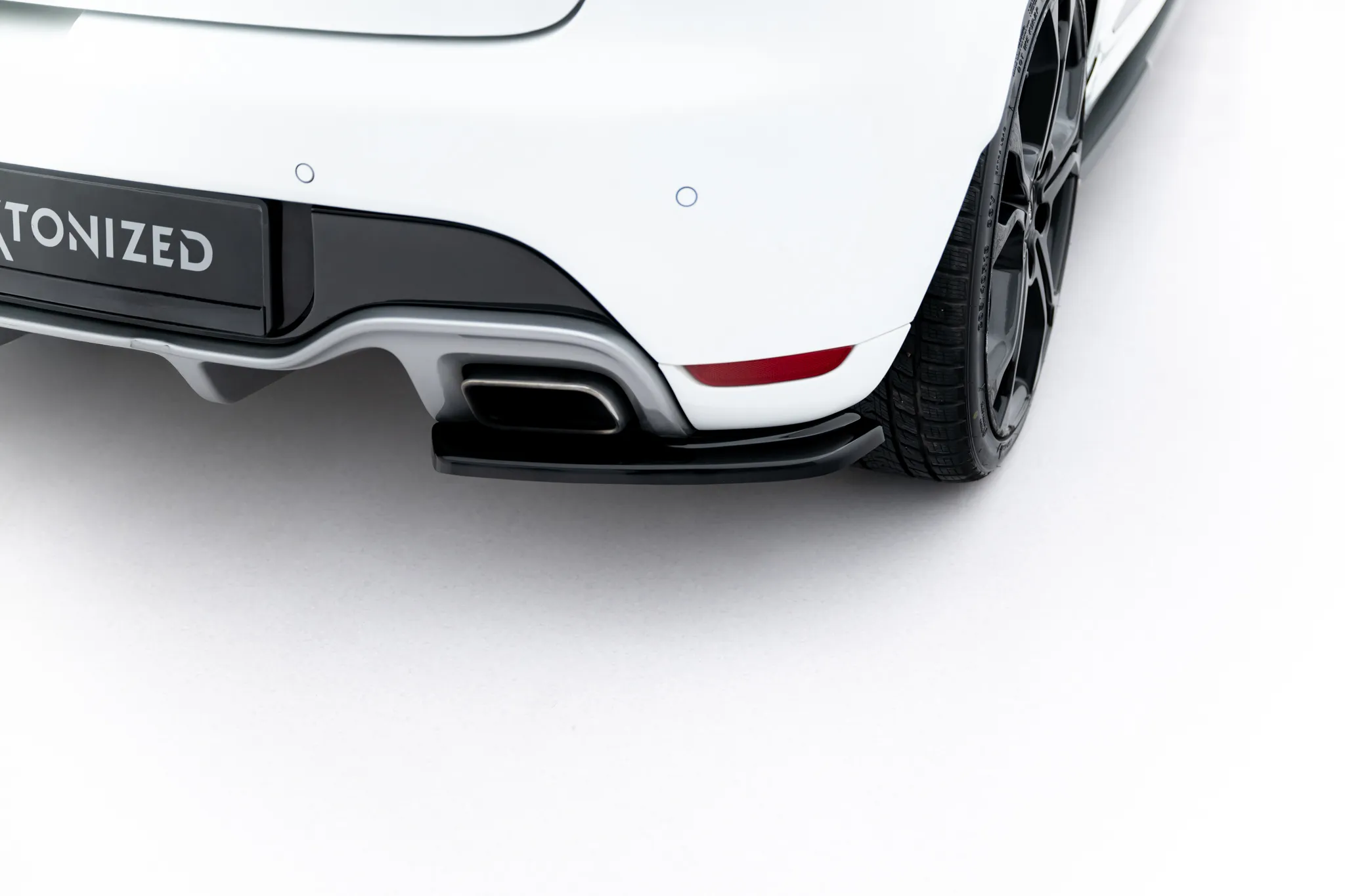 Sidesplitters bak Renault Clio IV RS 2013-2019 | Glossy Black Edition