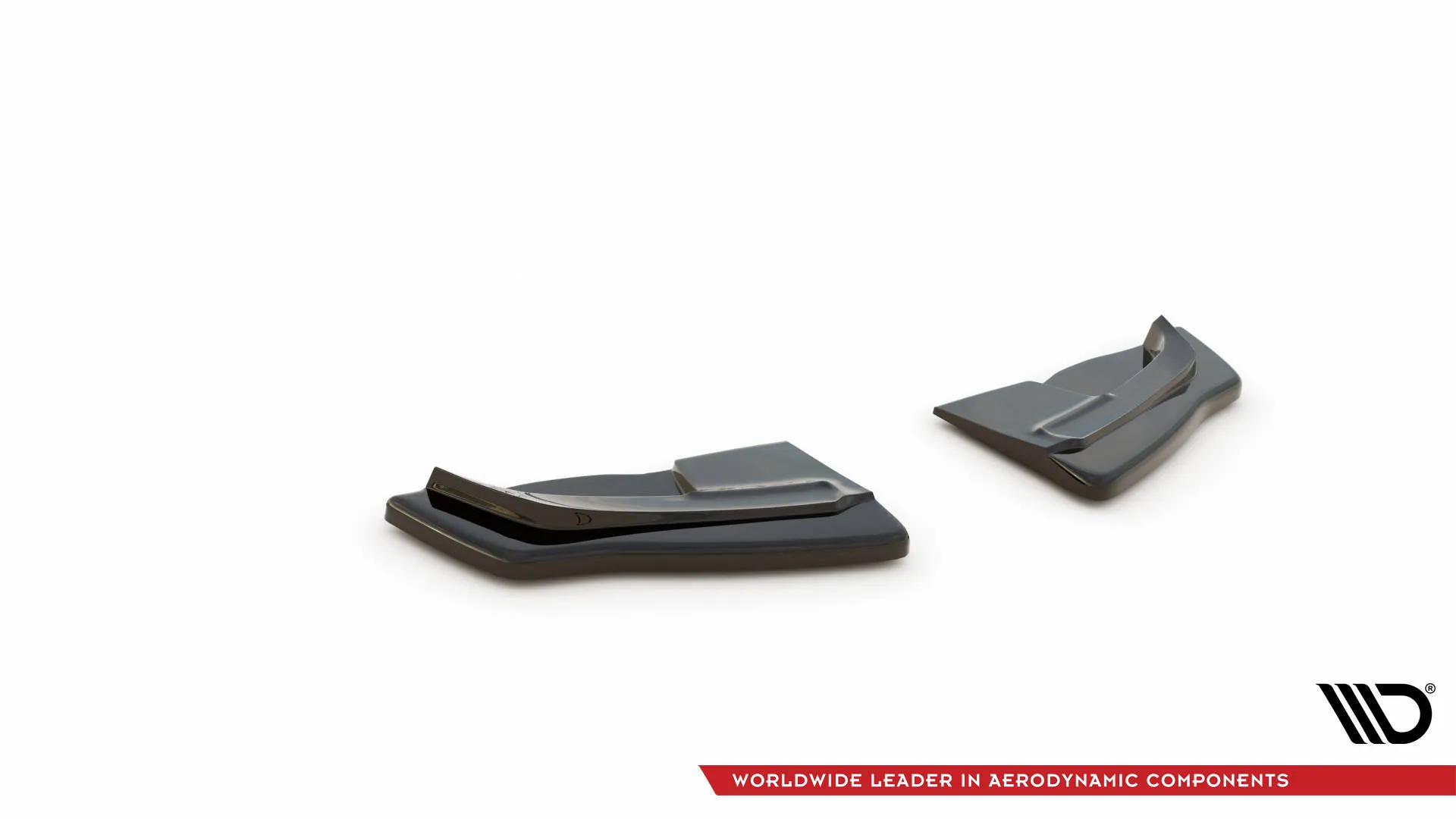Sidesplitters bak Renault Clio mk3 RS 2006-2012 | Glossy Black Edition – bilde 3