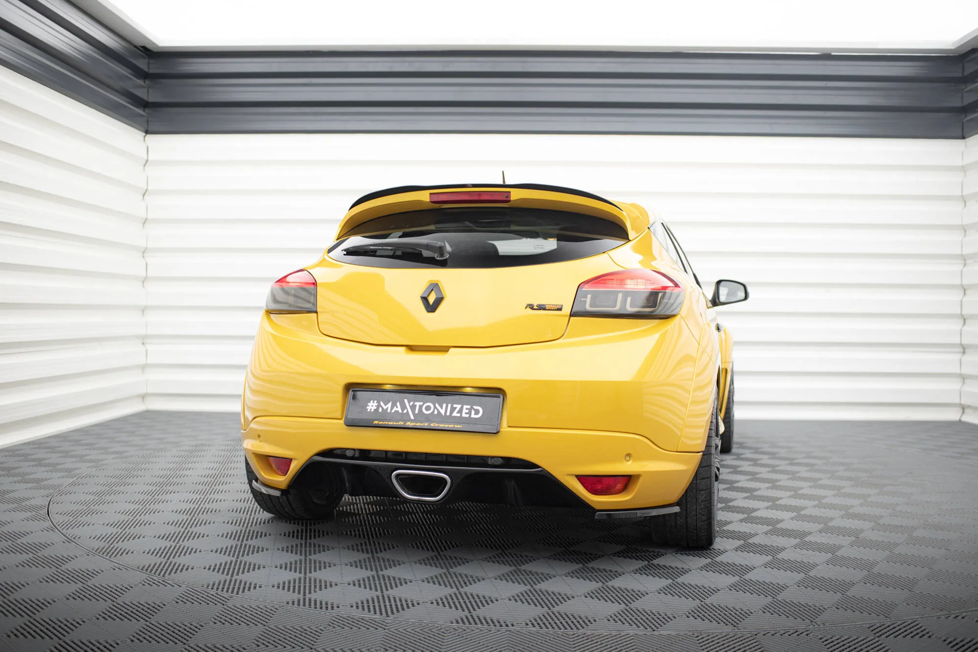 Sidesplitters bak Renault Megane III RS 2010-2015 | Glossy Black Edition – bilde 3