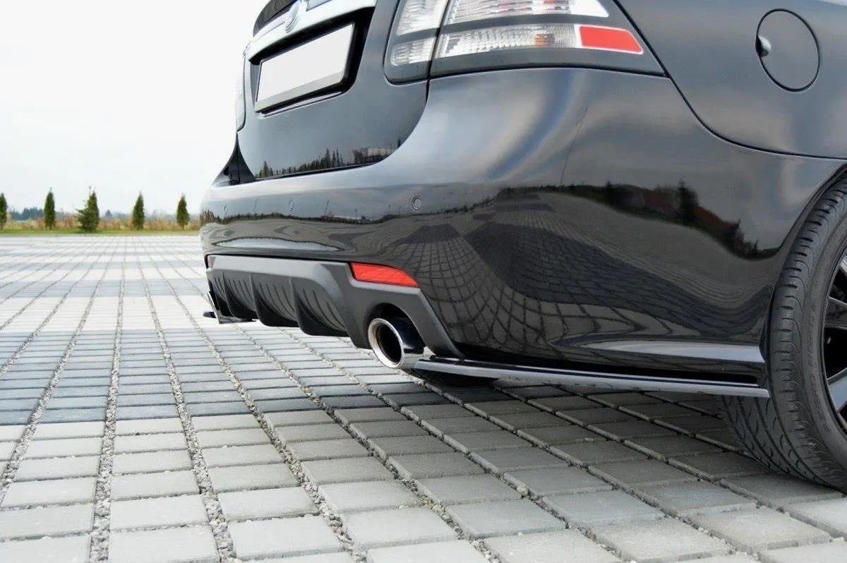 Sidesplitters bak Saab 9-3 II Aero Facelift 2007-2011 | Glossy Black Edition