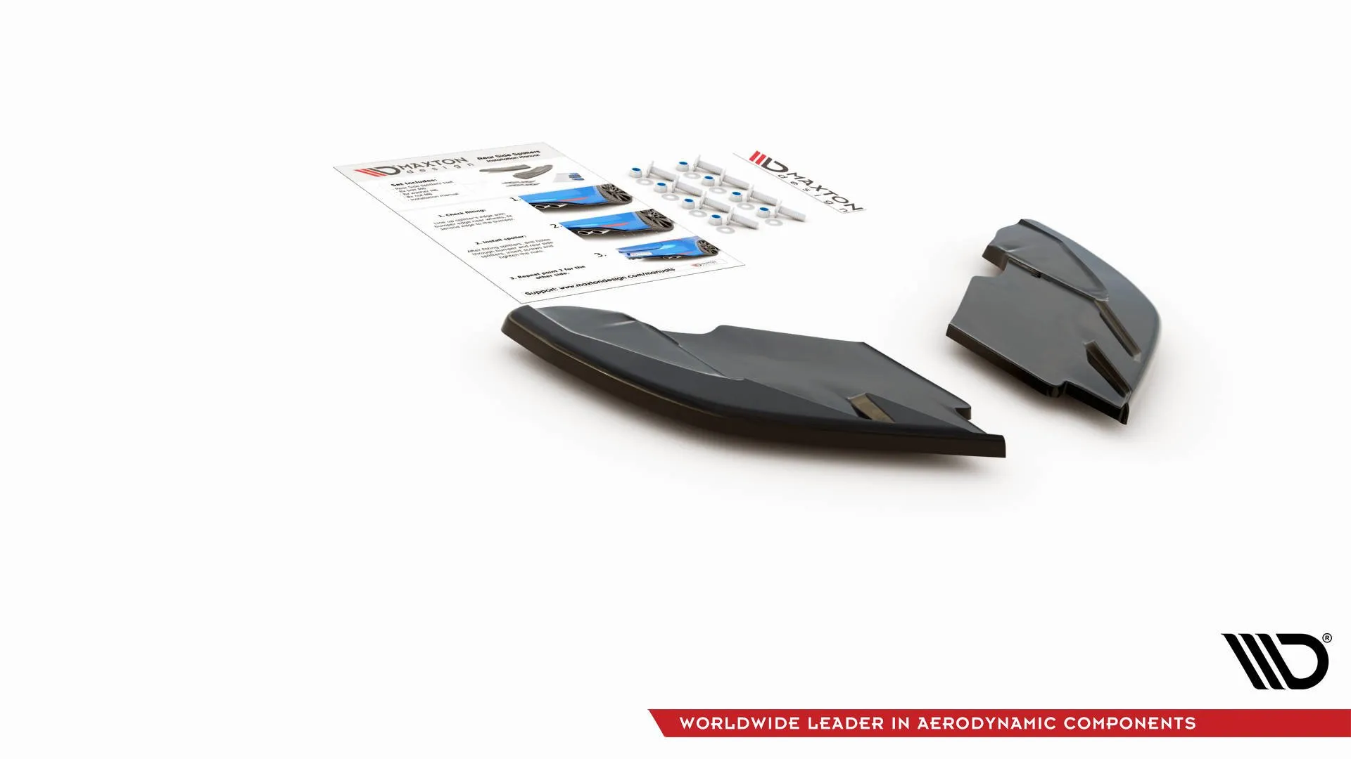 Sidesplitters bak Seat Leon FR (III Facelift) 2016 - 2020 | Glossy Black Edition – bilde 8