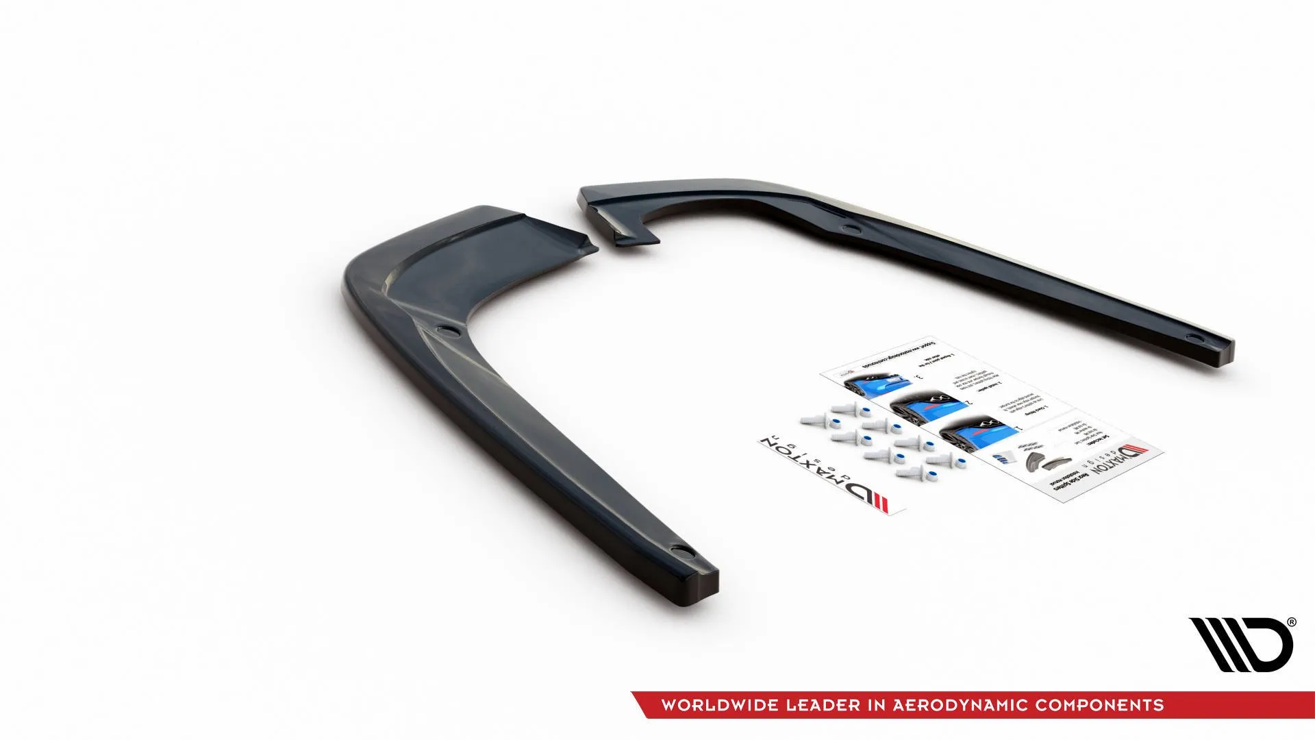 Sidesplitters bak Seat Leon FR ST MK4 2020-> | Glossy Black Edition – bilde 4