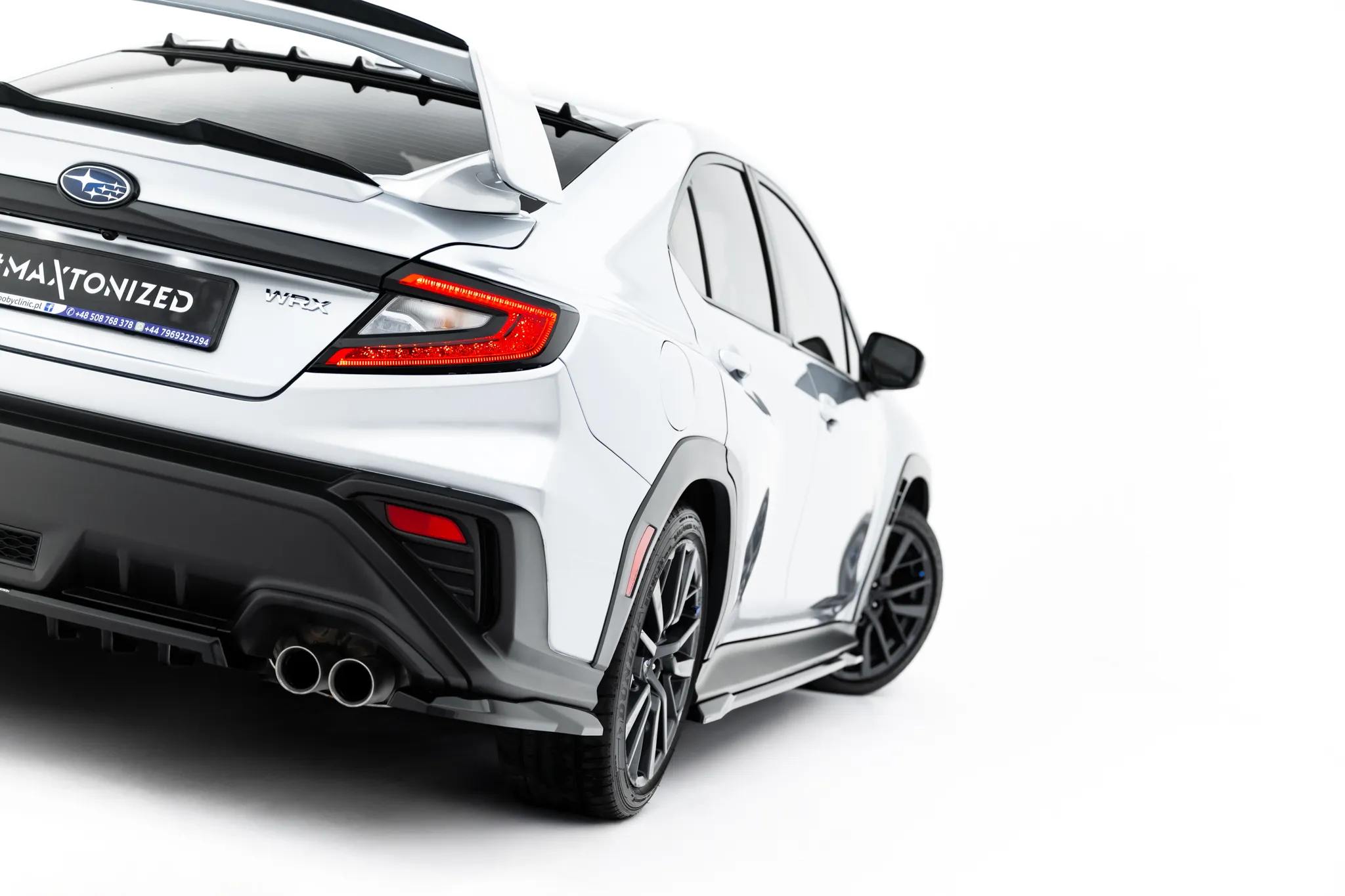 Sidesplitters bak Subaru WRX STI II Facelift 2021 -> | Glossy Black Edition