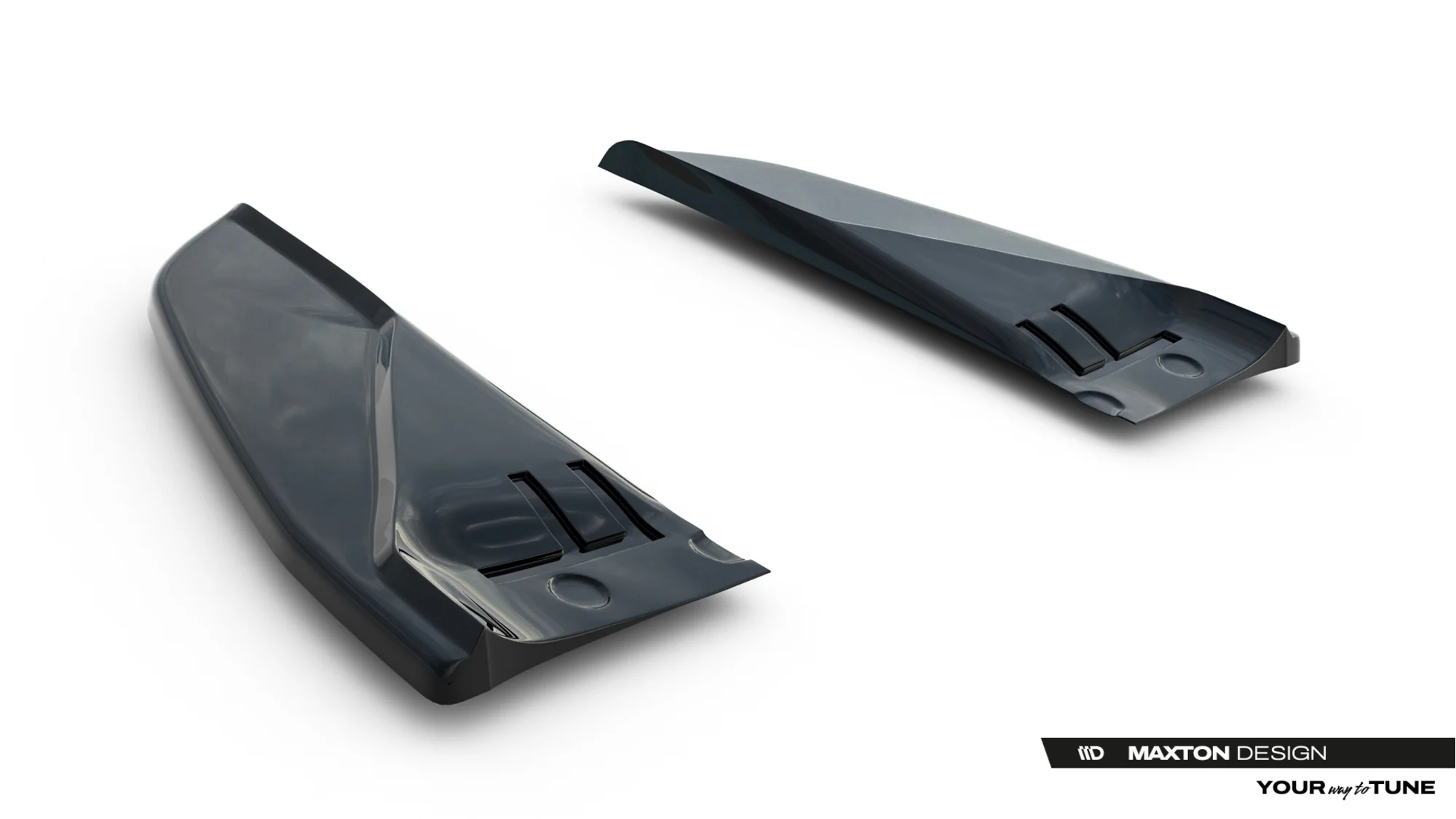 Sidesplitters bak Tesla Model S I 2012 - 2016 | Glossy Black Edition V1 – bilde 5