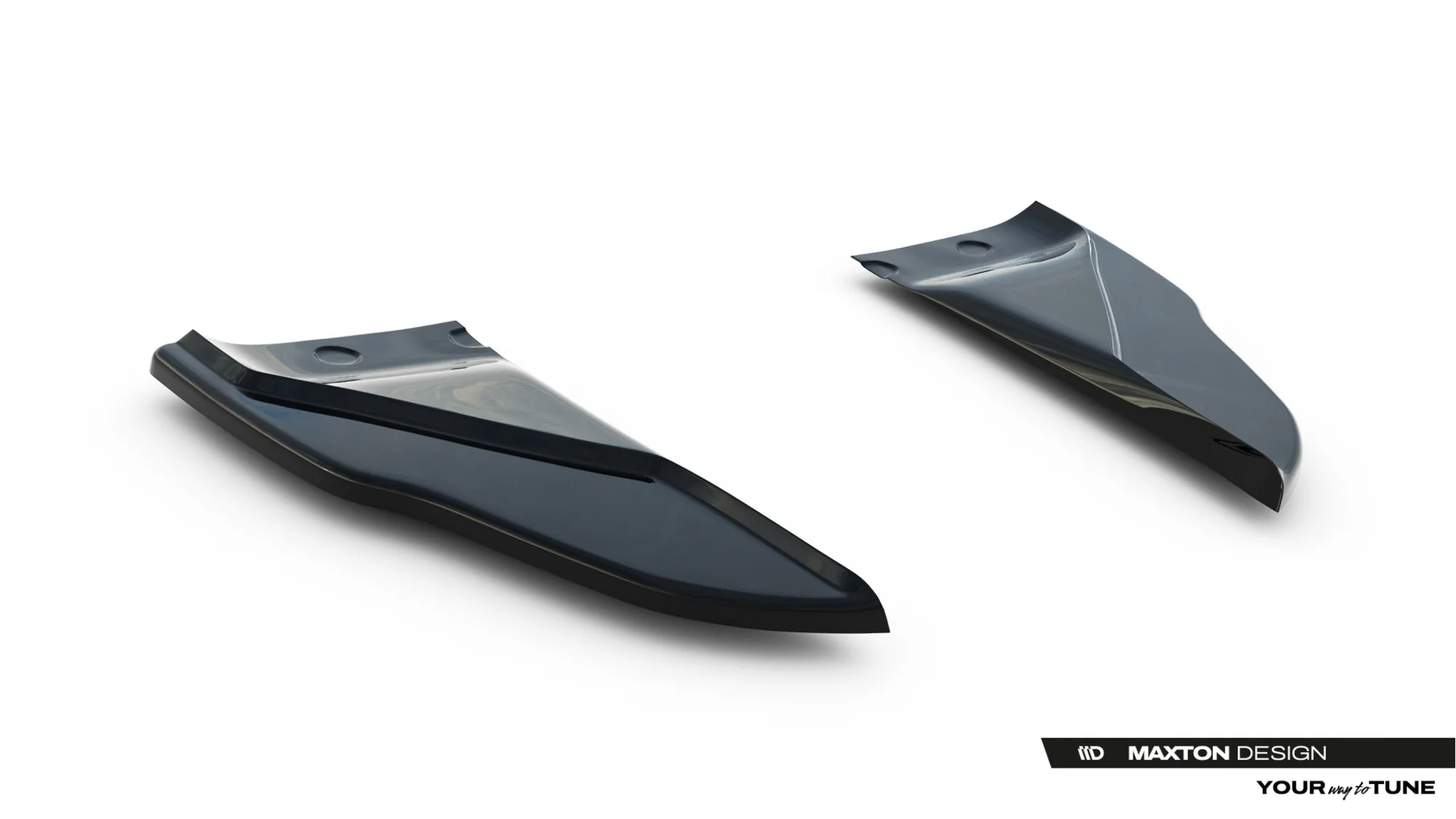 Sidesplitters bak Tesla Model S I 2012 - 2016 | Glossy Black Edition V2 – bilde 4