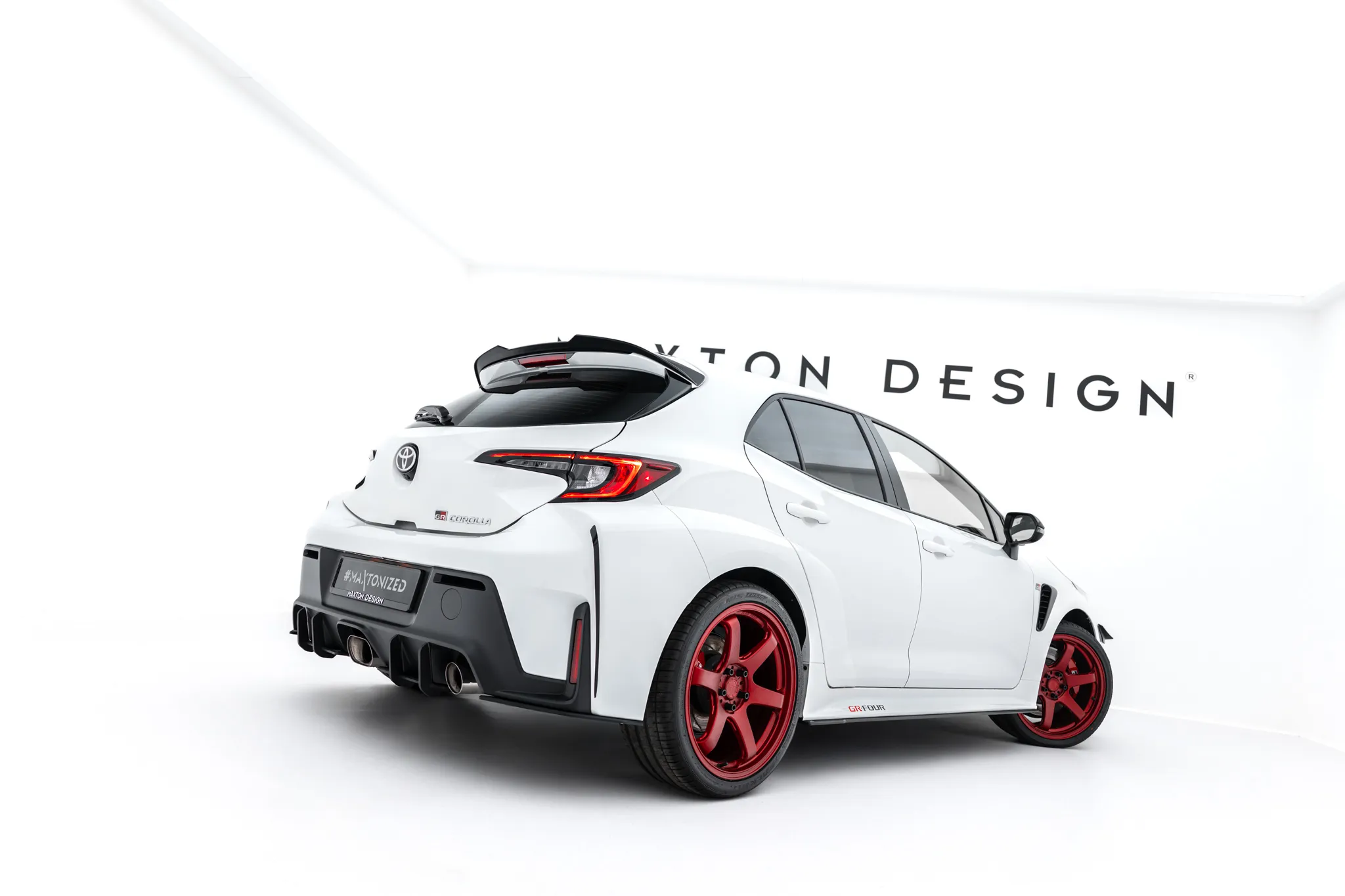 Sidesplitters bak Toyota GR Corolla XII 2022 - 2024 | Street Pro Black Edition – bilde 2