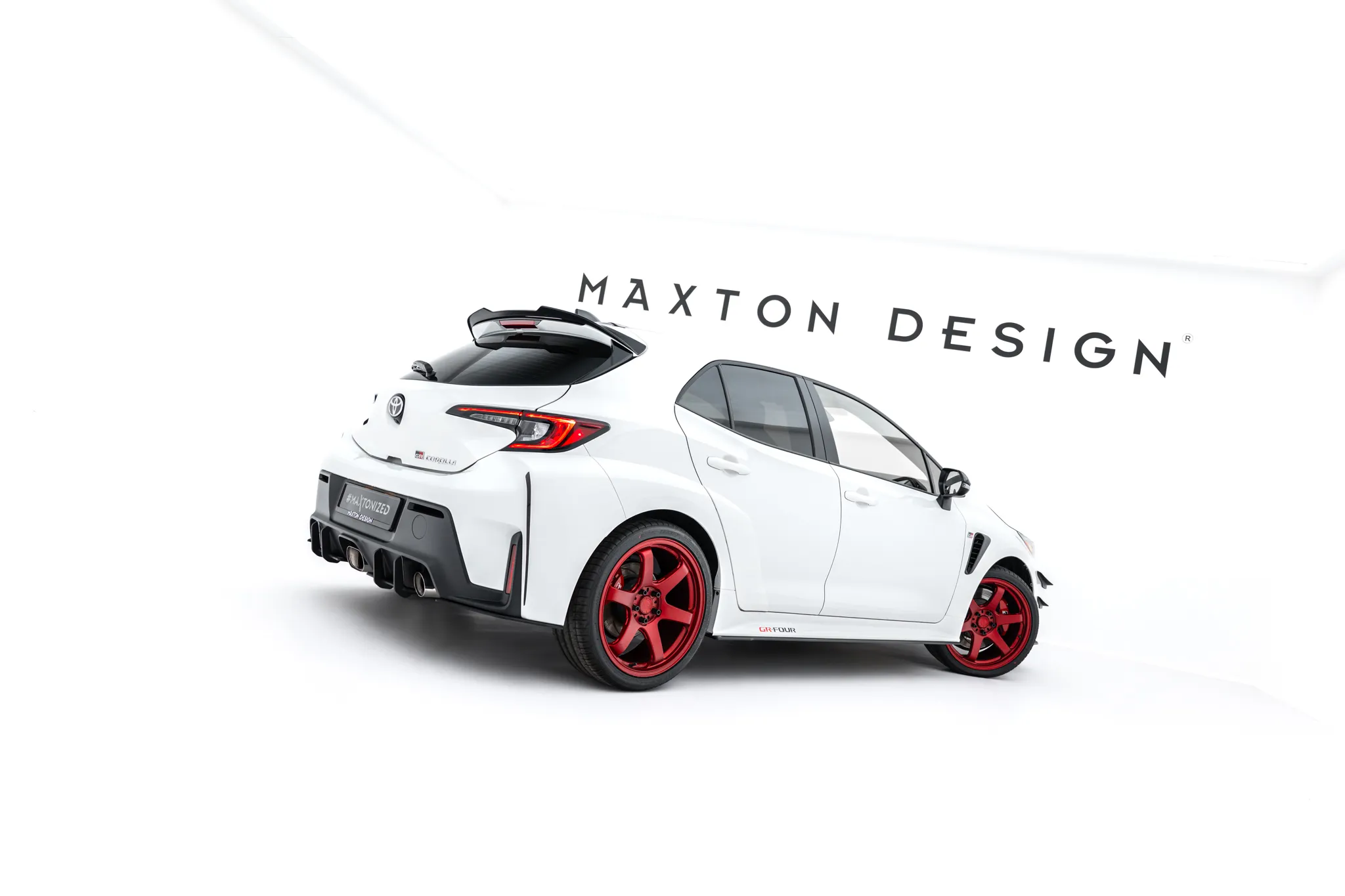 Sidesplitters bak Toyota GR Corolla XII 2022 - 2024 | Street Pro Black Edition – bilde 3