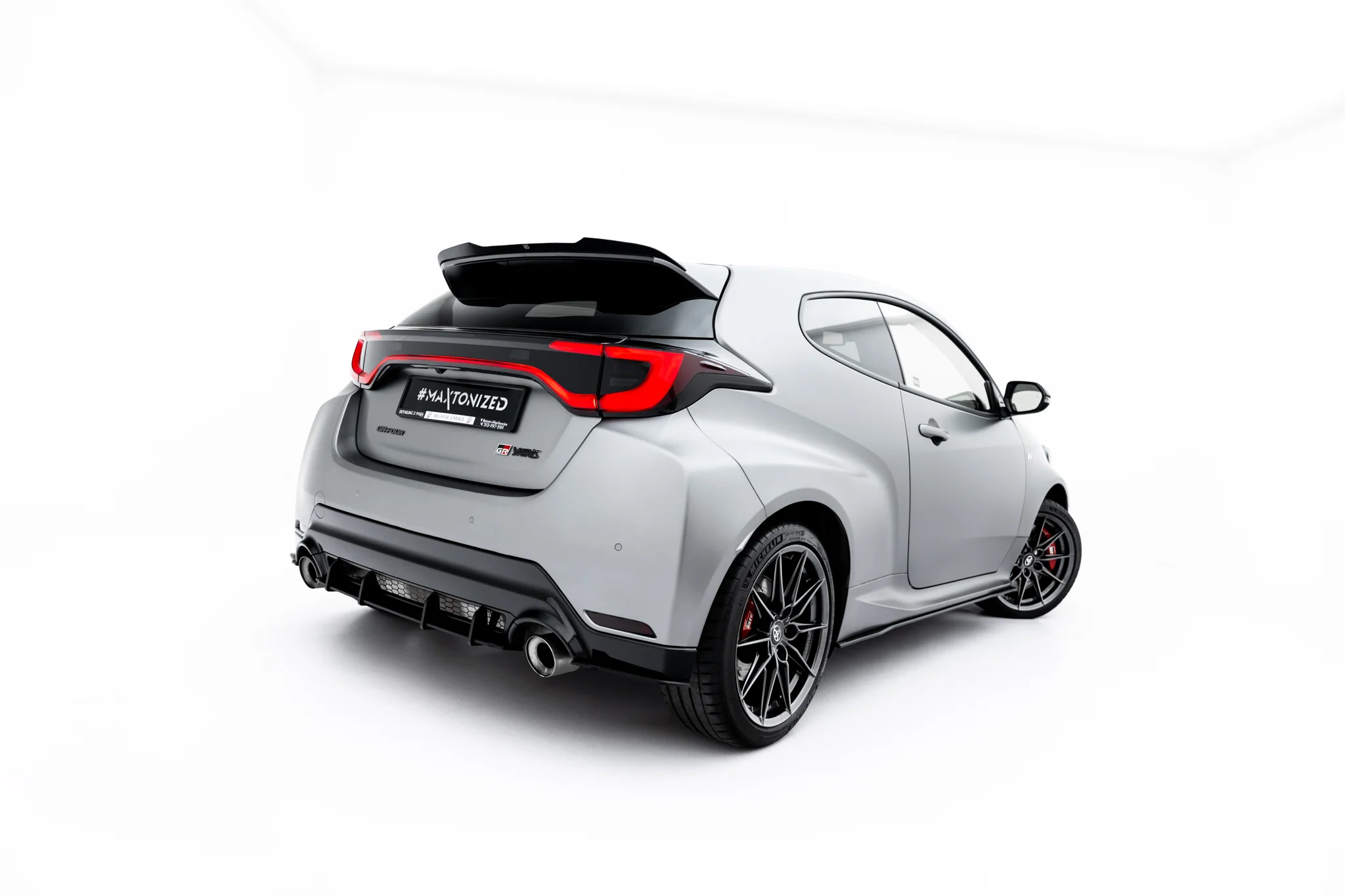 Sidesplitters bak Toyota GR Yaris IV Facelift 2024 -> | Glossy Black Edition – bilde 3