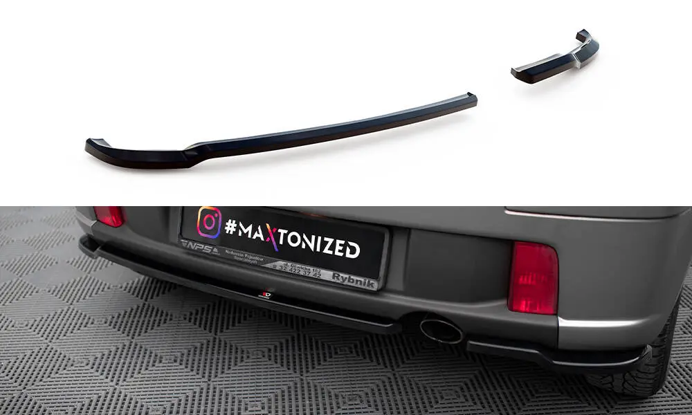 Sidesplitters bak Toyota Yaris T-Sport Mk1 facelift 2003 - 2006 | Glossy Black Edition – bilde 2