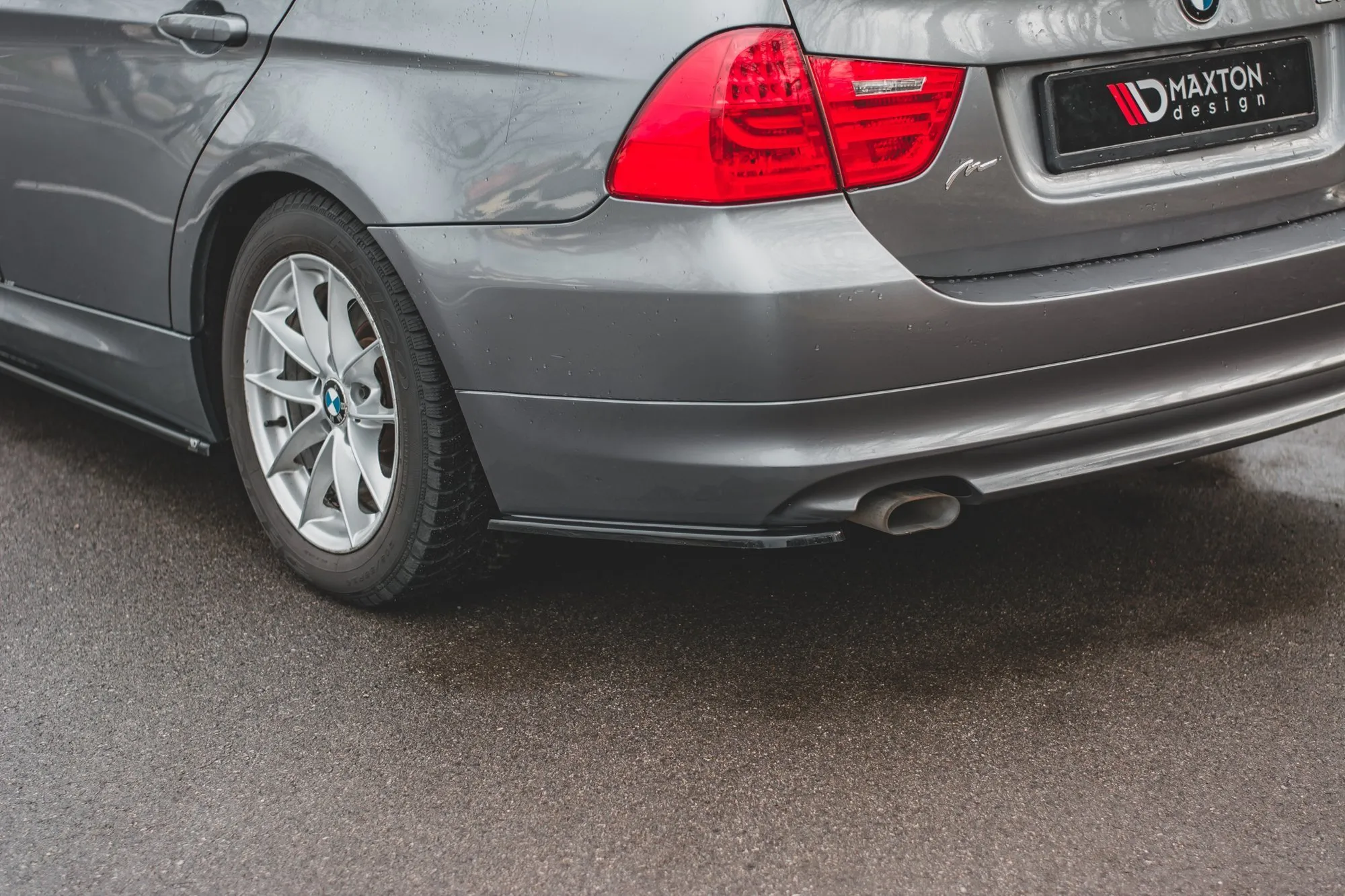Sidesplitters bak V.1 BMW 3 (E90/E91) Facelift 2008 - 2011 | Glossy Black Edition