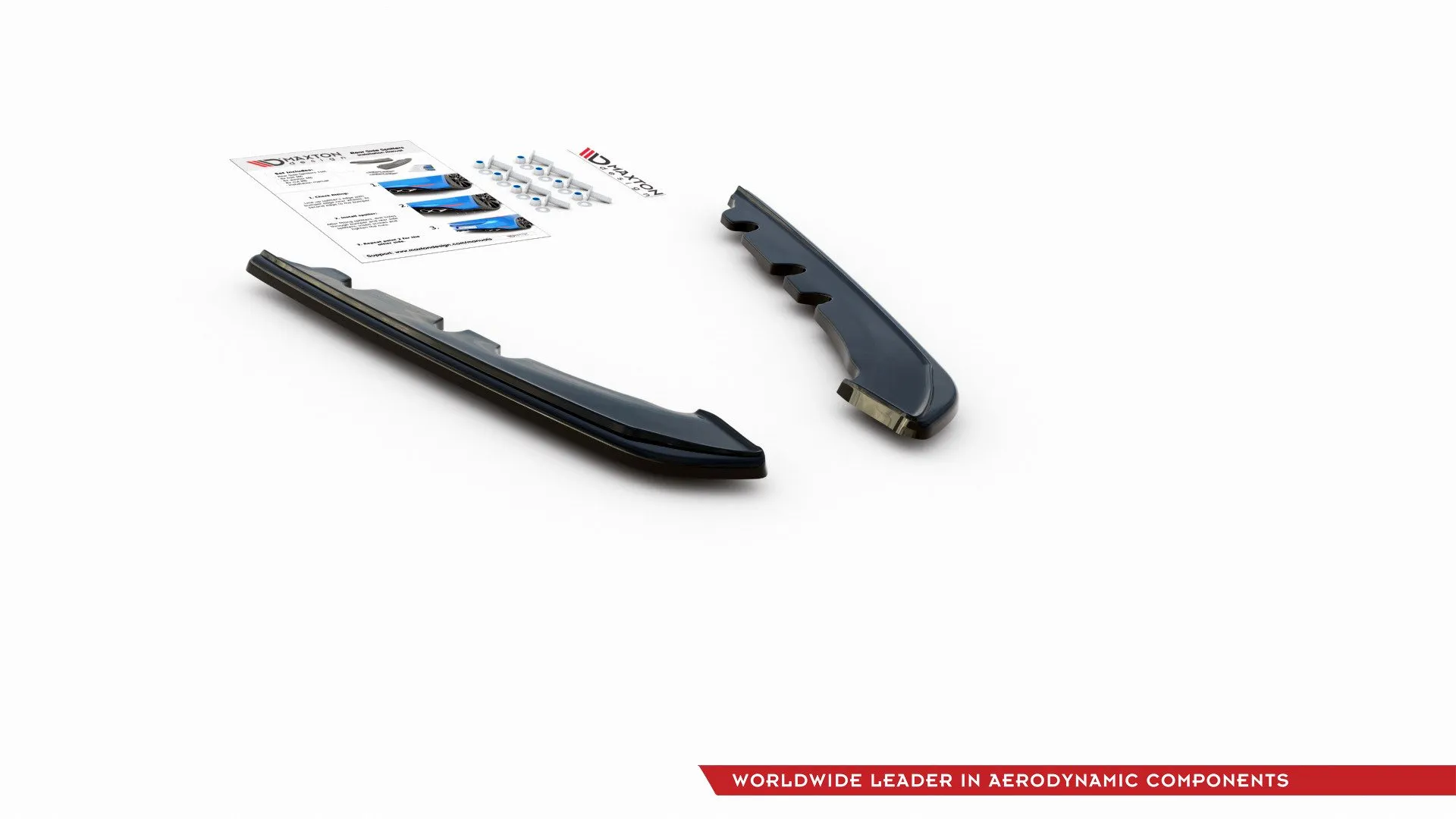 Sidesplitters bak V.1 BMW 3 (E90/E91) Facelift 2008 - 2011 | Glossy Black Edition – bilde 7