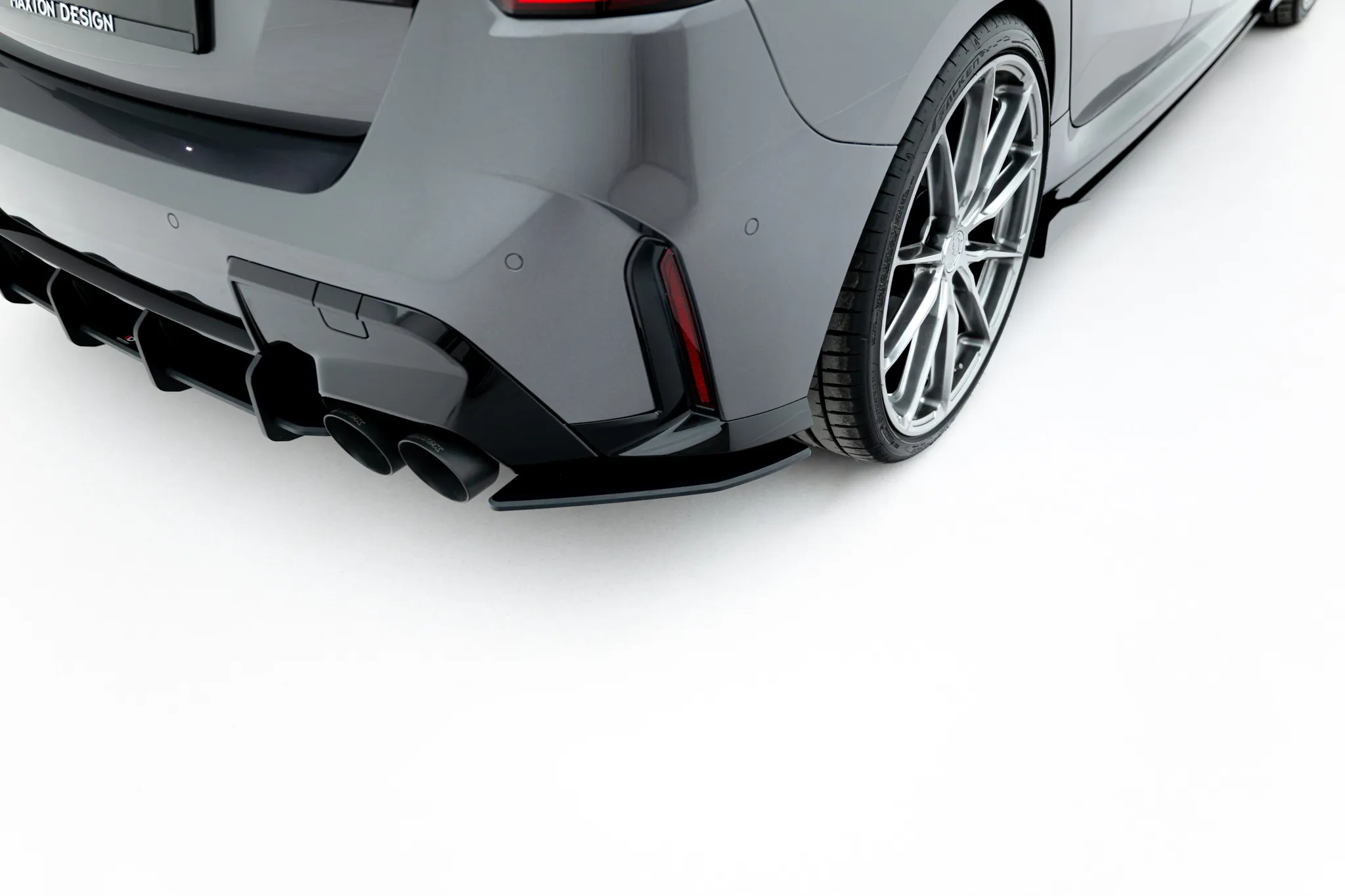 Sidesplitters bak V.1 BMW M135i (F70) 2024 -> | Street Pro Black Edition