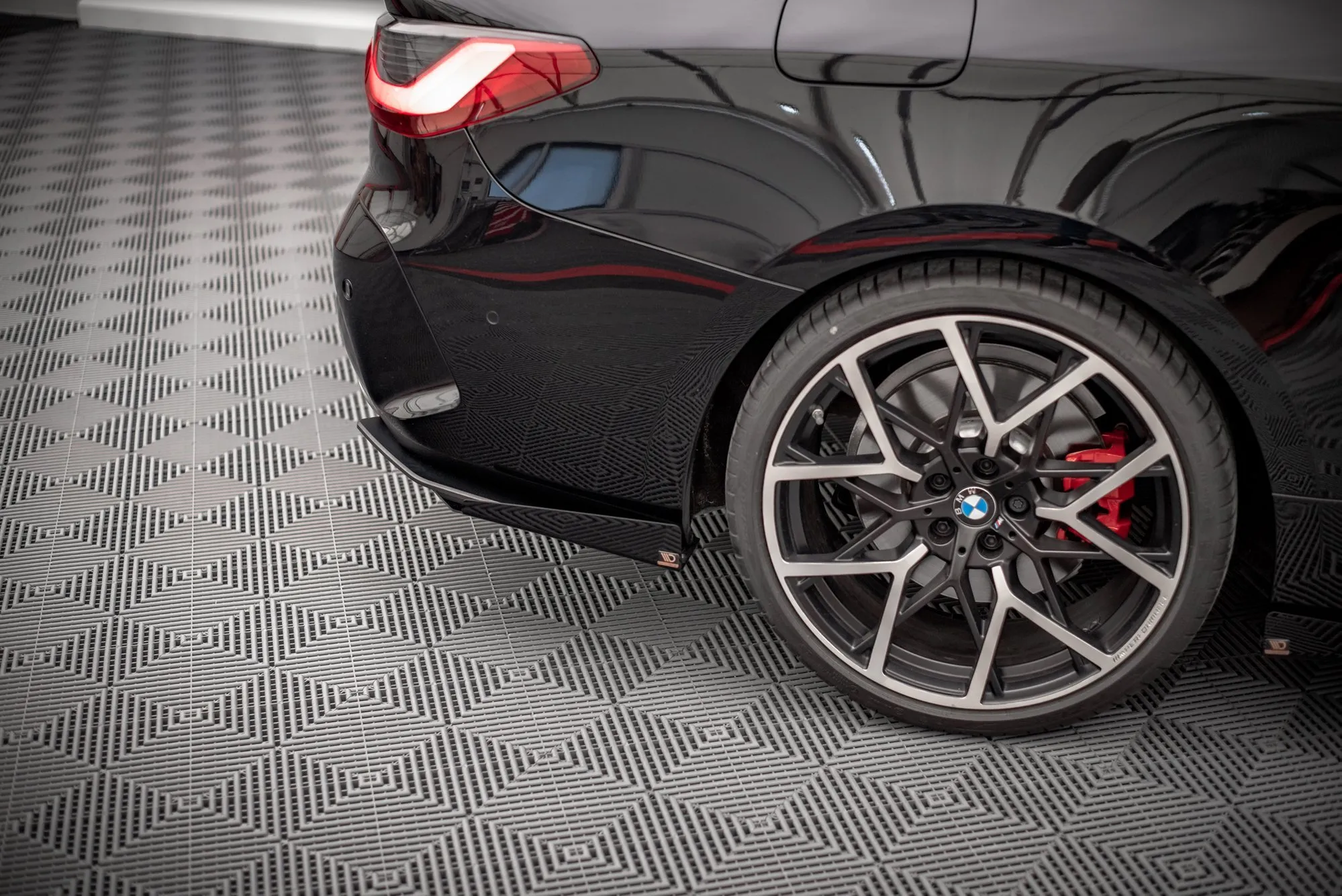 Sidesplitters bak V.1 + Flopper BMW 4 (M-Pack/M440i) (G22/G23) 2020 -> | Street Pro Black Edition