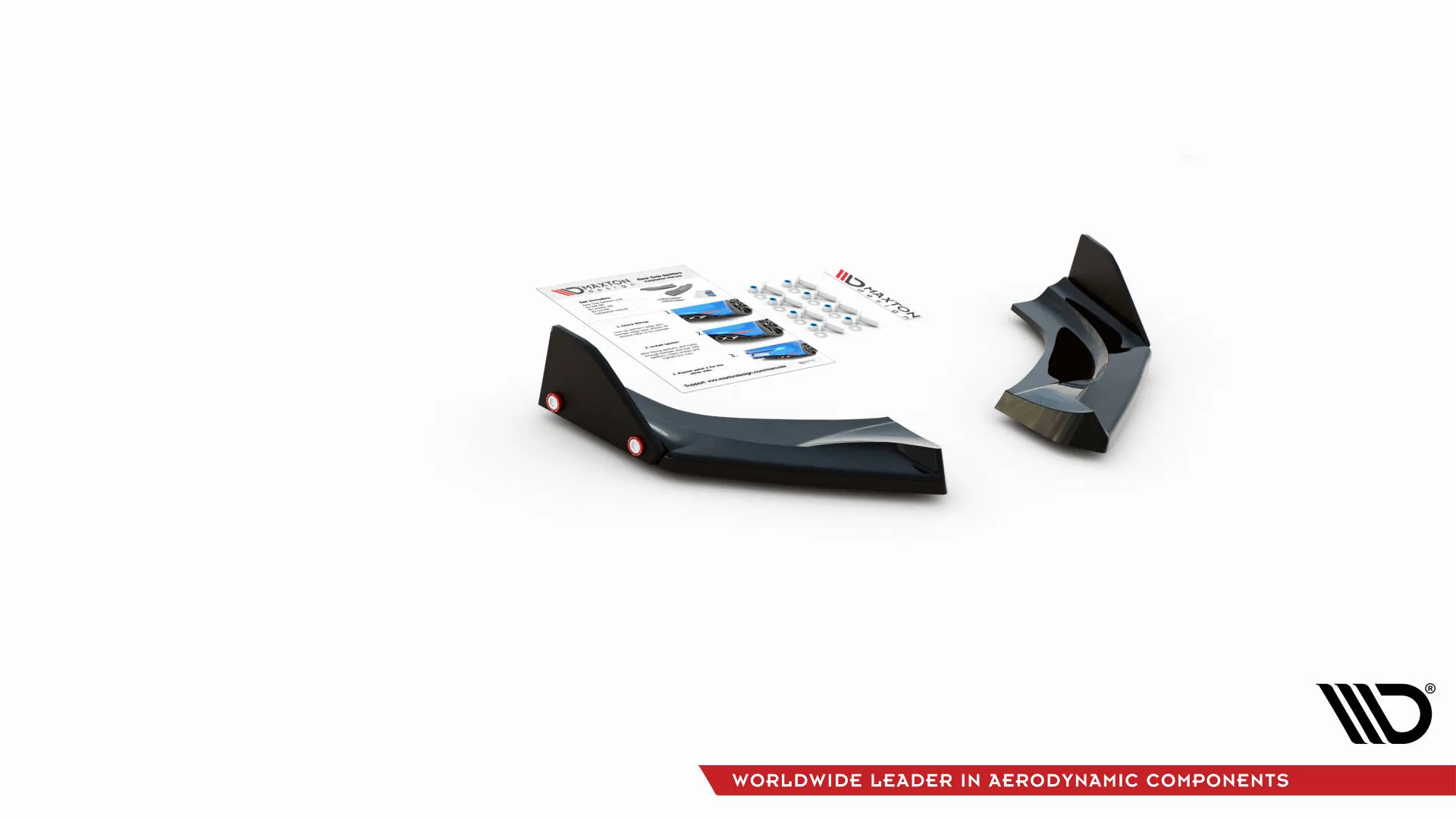 Sidesplitters bak V.1 + Flopper Hyundai i30 III N Facelift 2020 -> | Glossy Black Edition