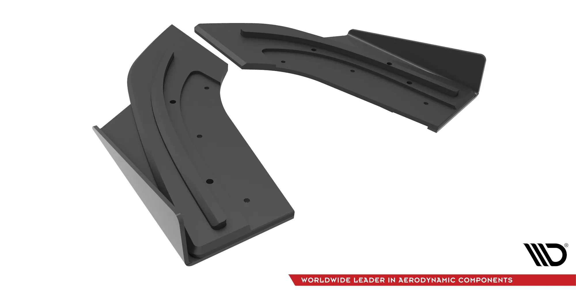 Sidesplitters bak V.1 + Flopper Mazda 3 MPS I 2006-2009 | Street Pro Black Edition