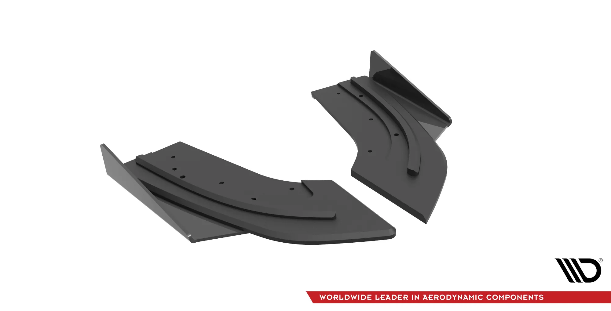 Sidesplitters bak V.1 + Flopper Mazda 3 MPS I 2006-2009 | Street Pro Black Edition – bilde 2