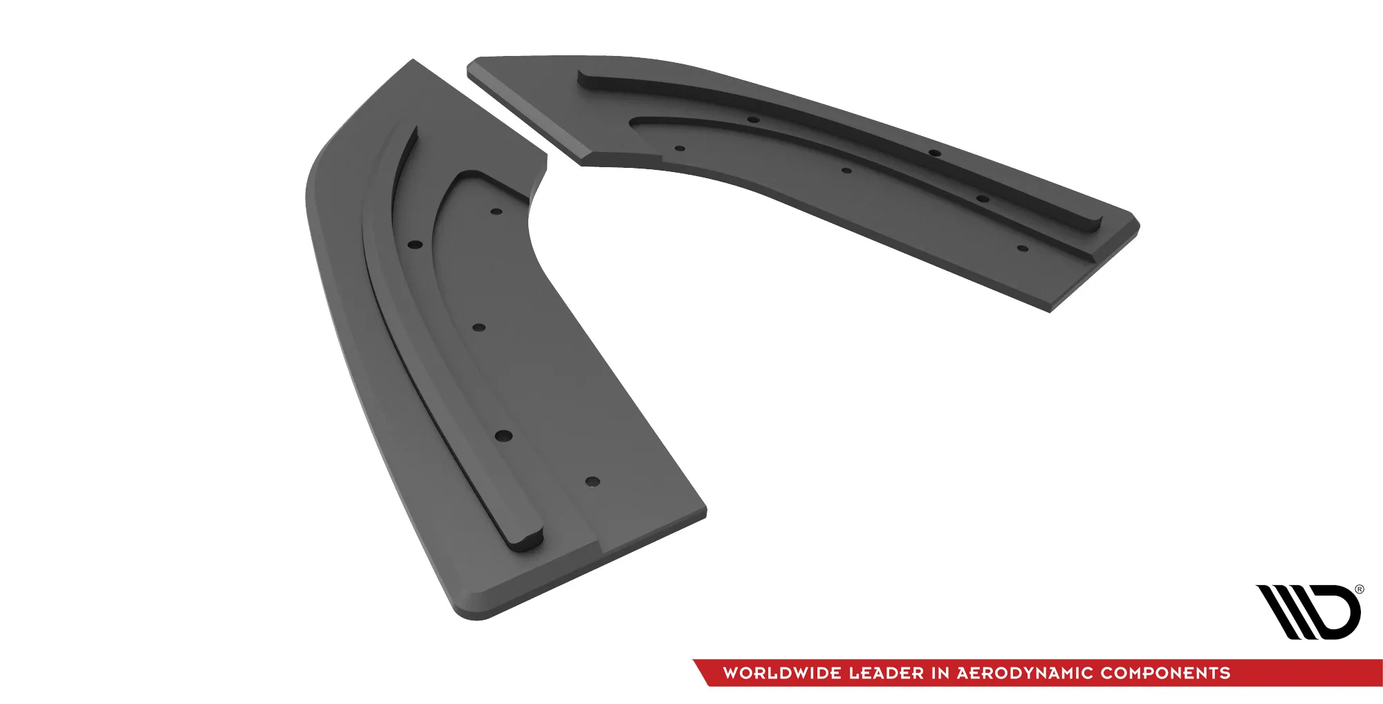 Sidesplitters bak V.1 Mazda 3 MPS I 2006-2009 | Street Pro Black Edition – bilde 3