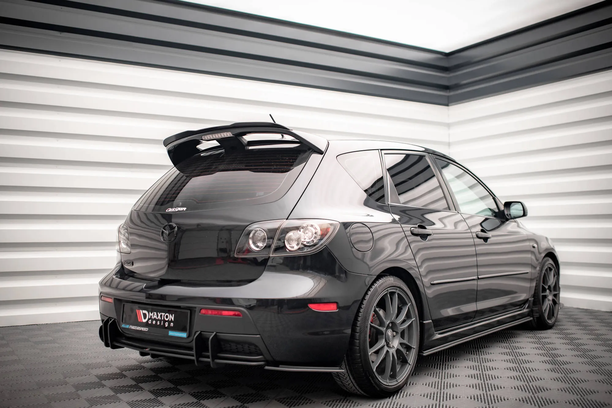 Sidesplitters bak V.1 Mazda 3 MPS I 2006-2009 | Street Pro Black Edition – bilde 5