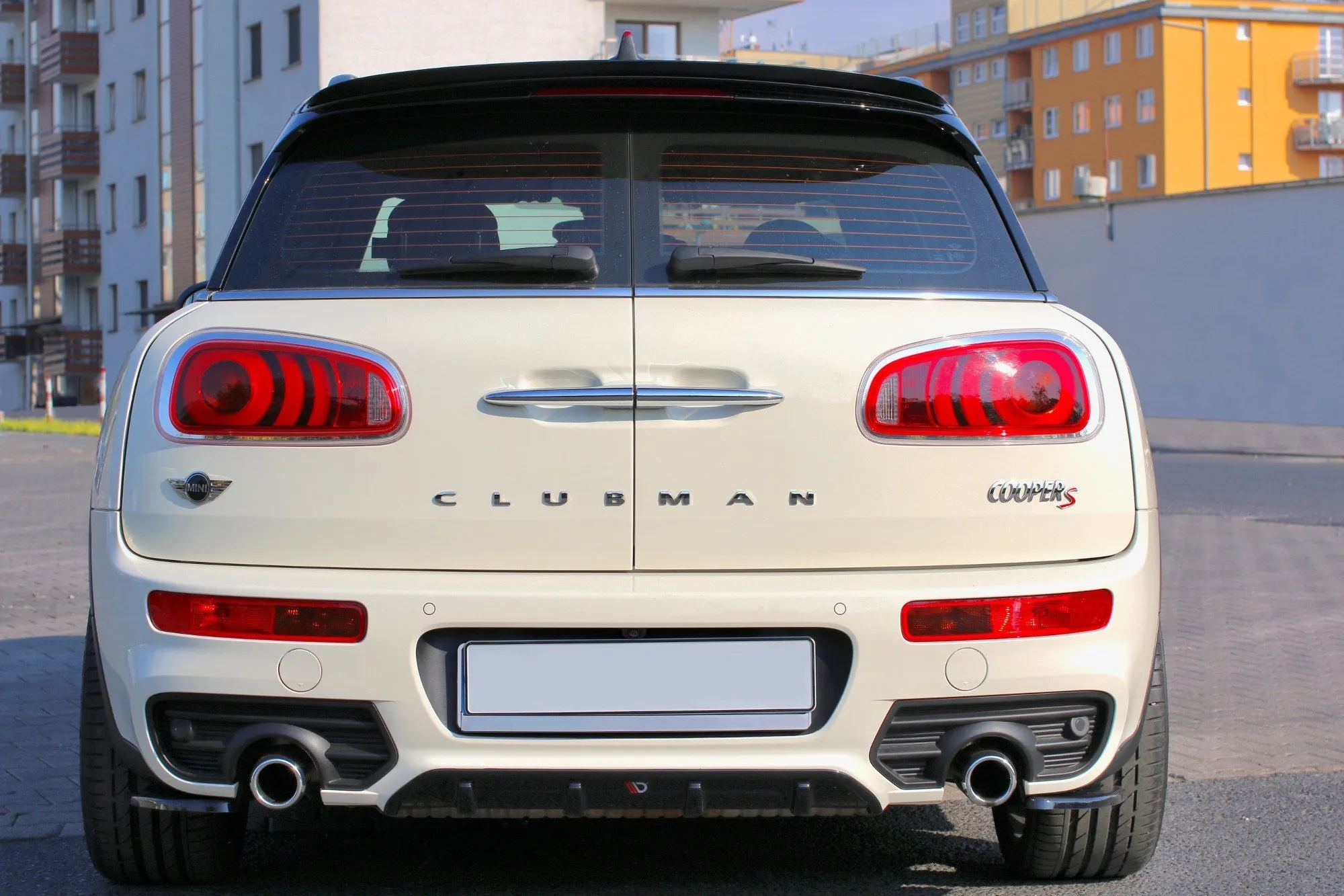 Sidesplitters bak V.1 Mini Clubman II F54 (John Cooper Works) 2015-2019 | Glossy Black Edition – bilde 2