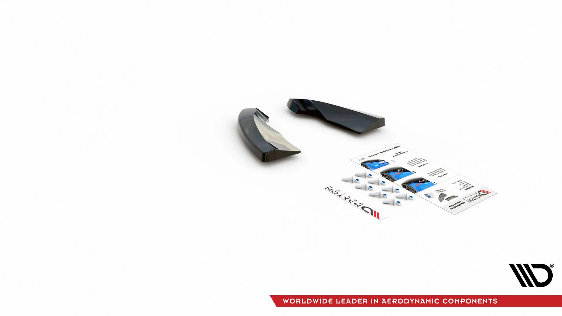 Sidesplitters bak V.1 Opel Astra J Gtc Opc-line 2011-2018 | Glossy Black Edition – bilde 2