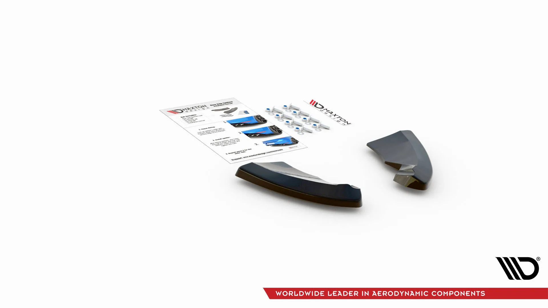 Sidesplitters bak V.1 Opel Astra J Gtc Opc-line 2011-2018 | Glossy Black Edition – bilde 3