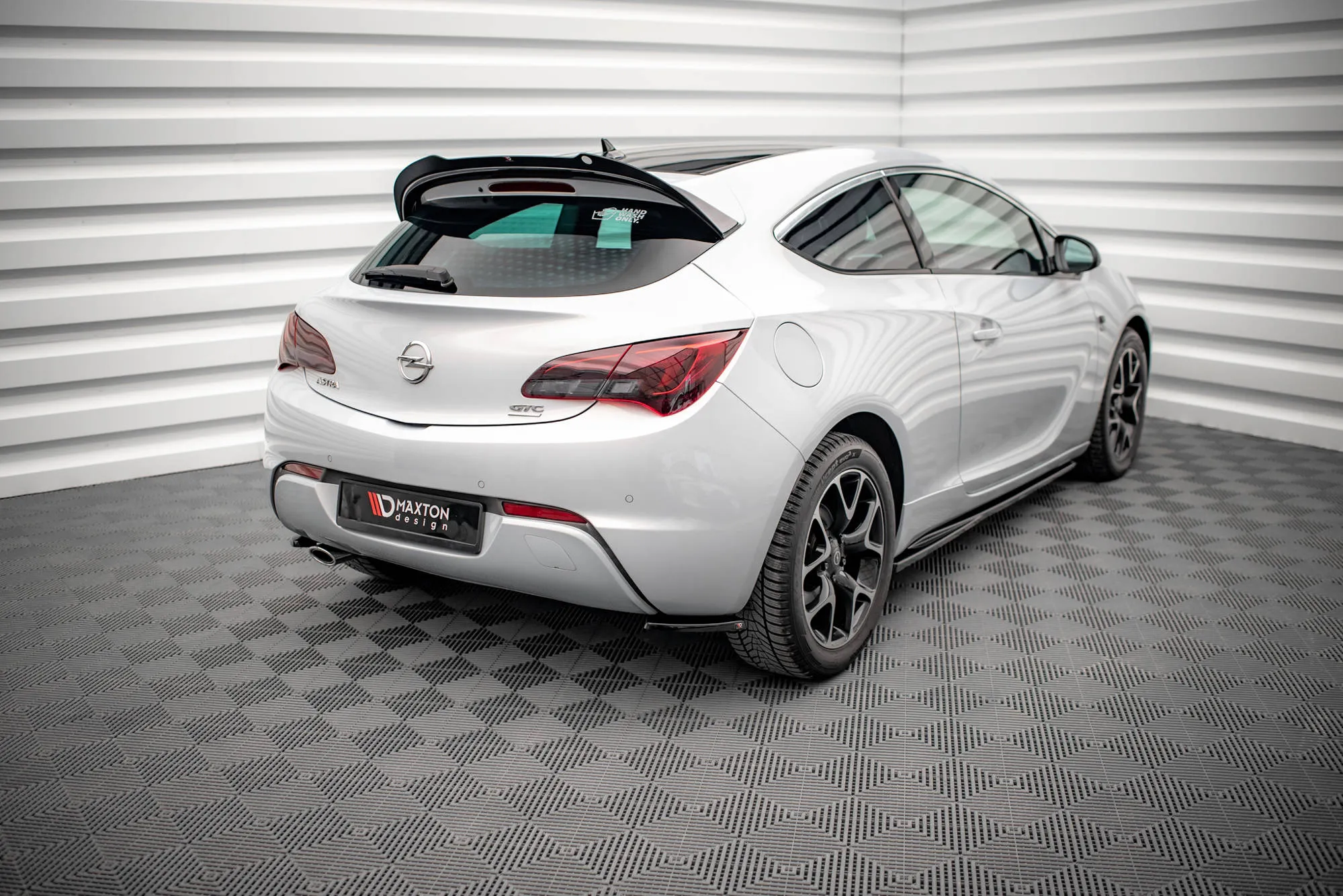 Sidesplitters bak V.1 Opel Astra J Gtc Opc-line 2011-2018 | Glossy Black Edition – bilde 5