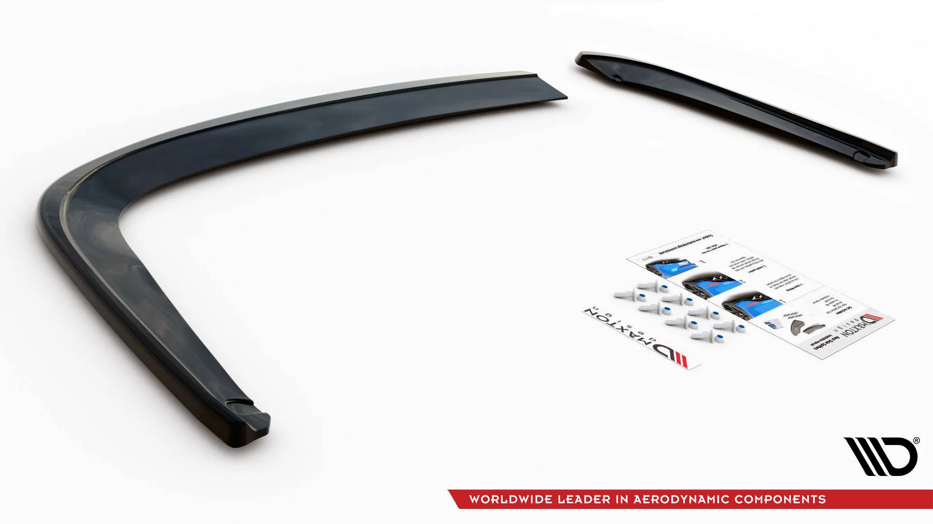 Sidesplitters bak V.1 Seat Leon FR Sportstourer MK3 2012-2016 | Glossy Black Edition – bilde 2