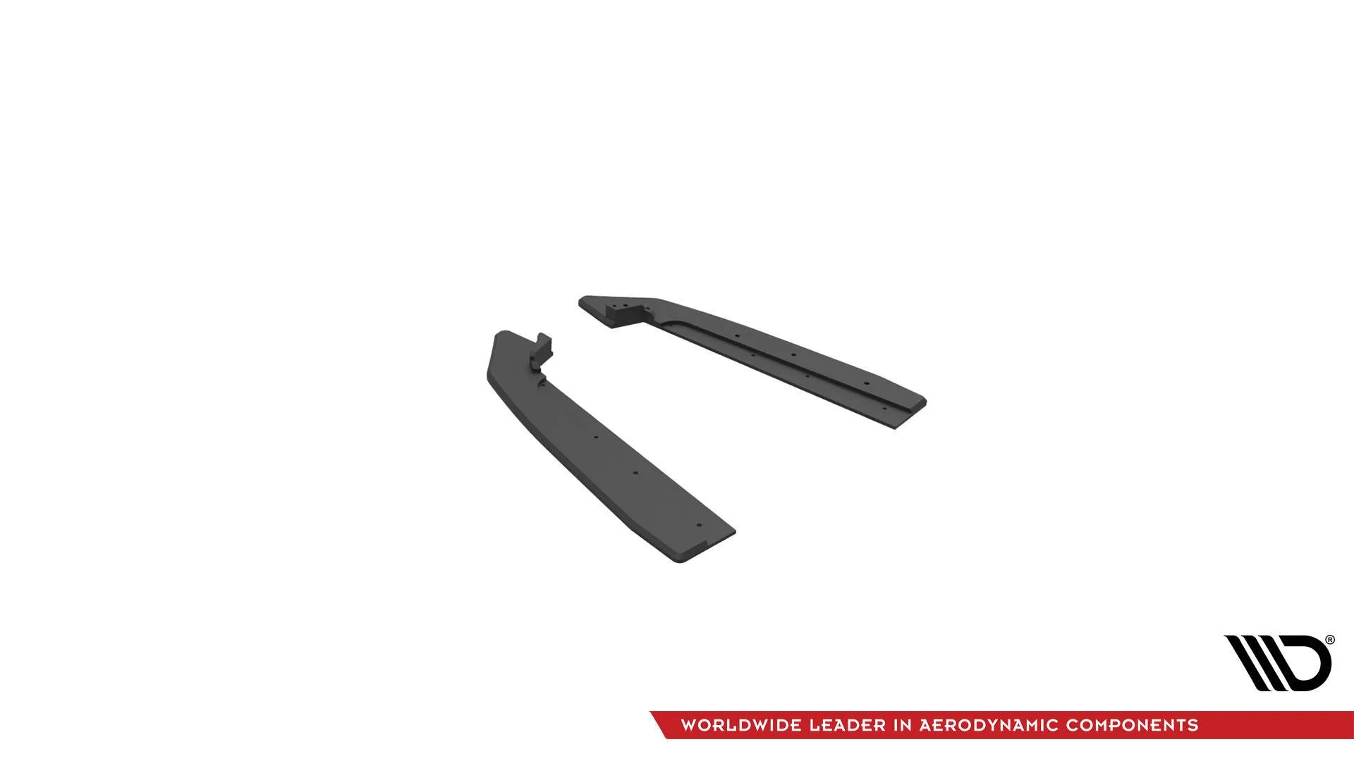 Sidesplitters bak V.1 V.1 Ford Mustang VI GT 2017 - 2023 | Street Pro Black Edition – bilde 3