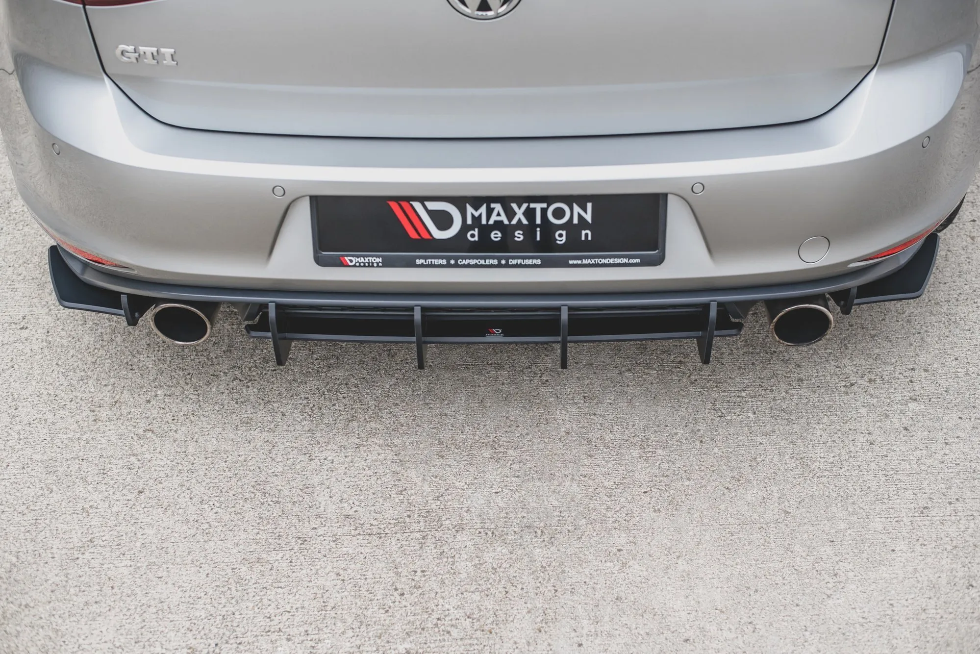 Sidesplitters bak V.1 VW Golf 7 GTI 2013 - 2017 | Street Pro Black Edition – bilde 3
