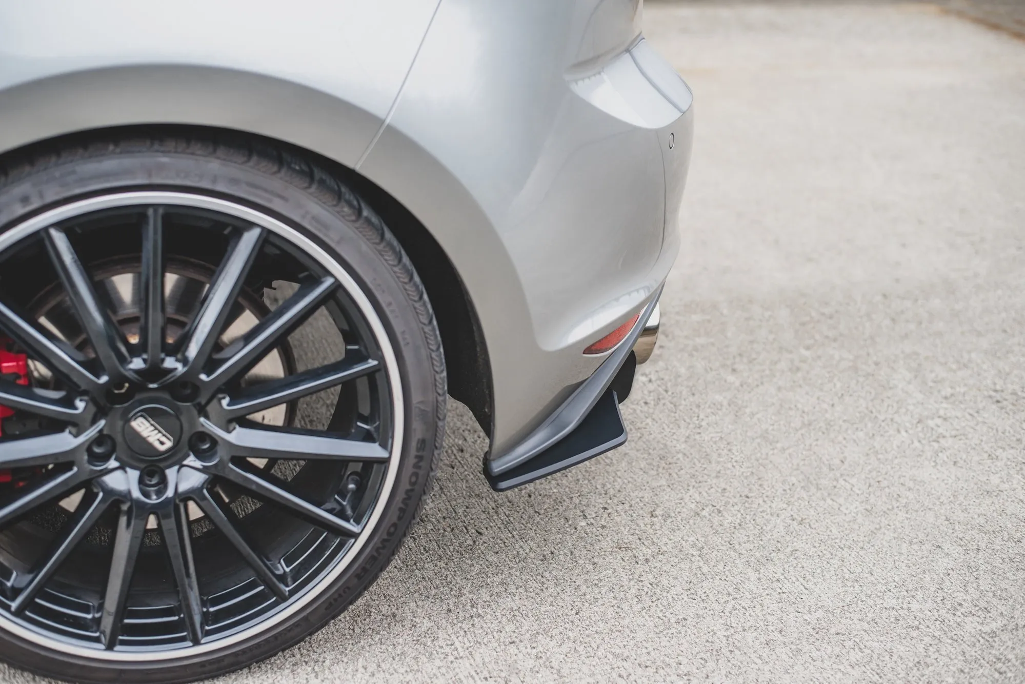 Sidesplitters bak V.1 VW Golf 7 GTI 2013 - 2017 | Street Pro Black Edition – bilde 4