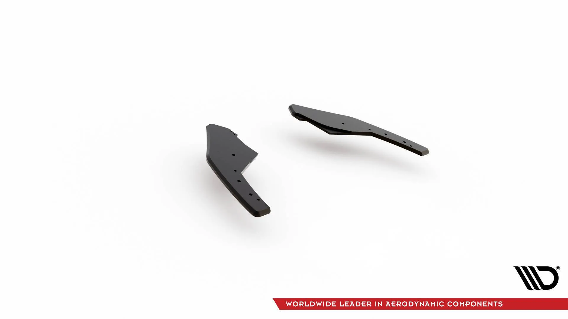 Sidesplitters bak V.1 VW Golf 8 GTI / GTI Clubsport / R-line 2020-> | Street Pro Black Edition – bilde 9