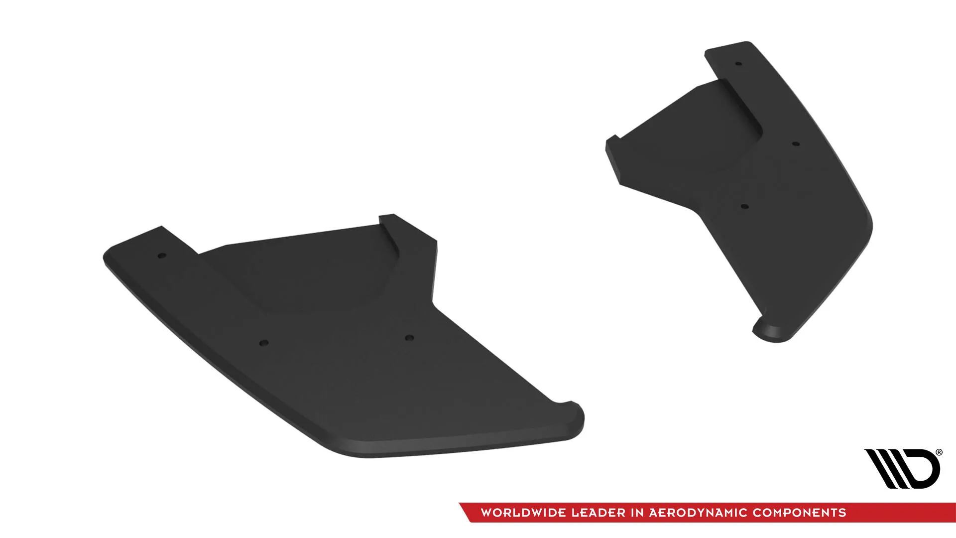 Sidesplitters bak V.1 VW Golf 8 GTI / GTI Clubsport / R-line 2020-> (v2) | Street Pro Black Edition – bilde 4